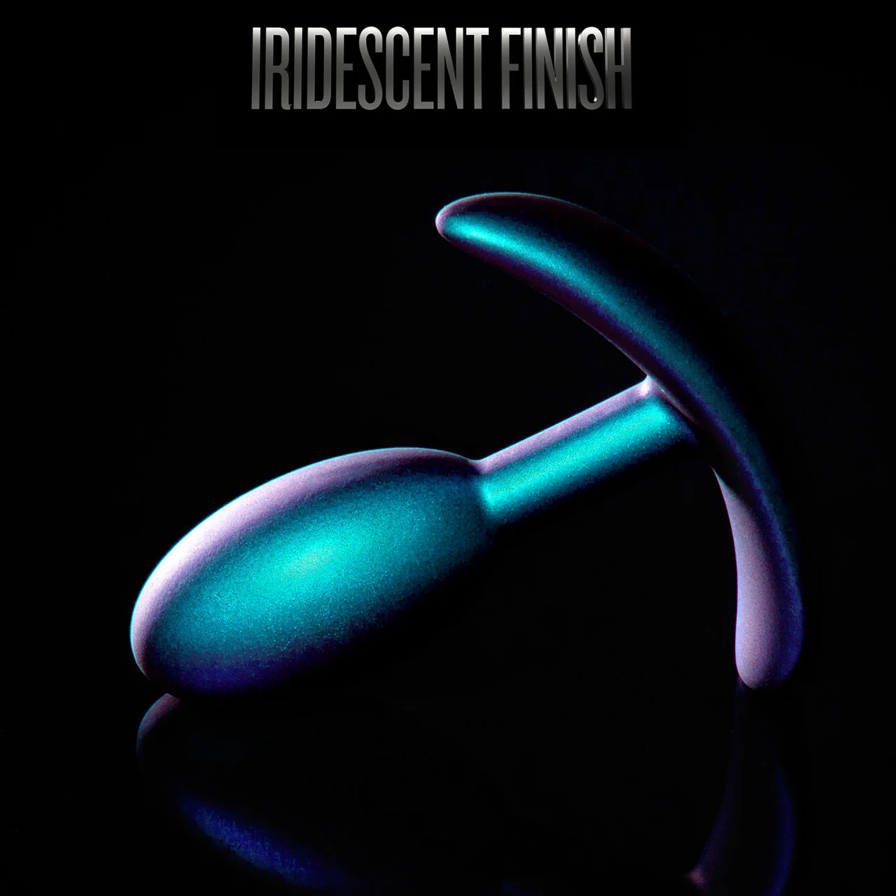 Anal Adventures Matrix Nebula Silicone Butt Plug By Blush - Lunar Blue - Image 8
