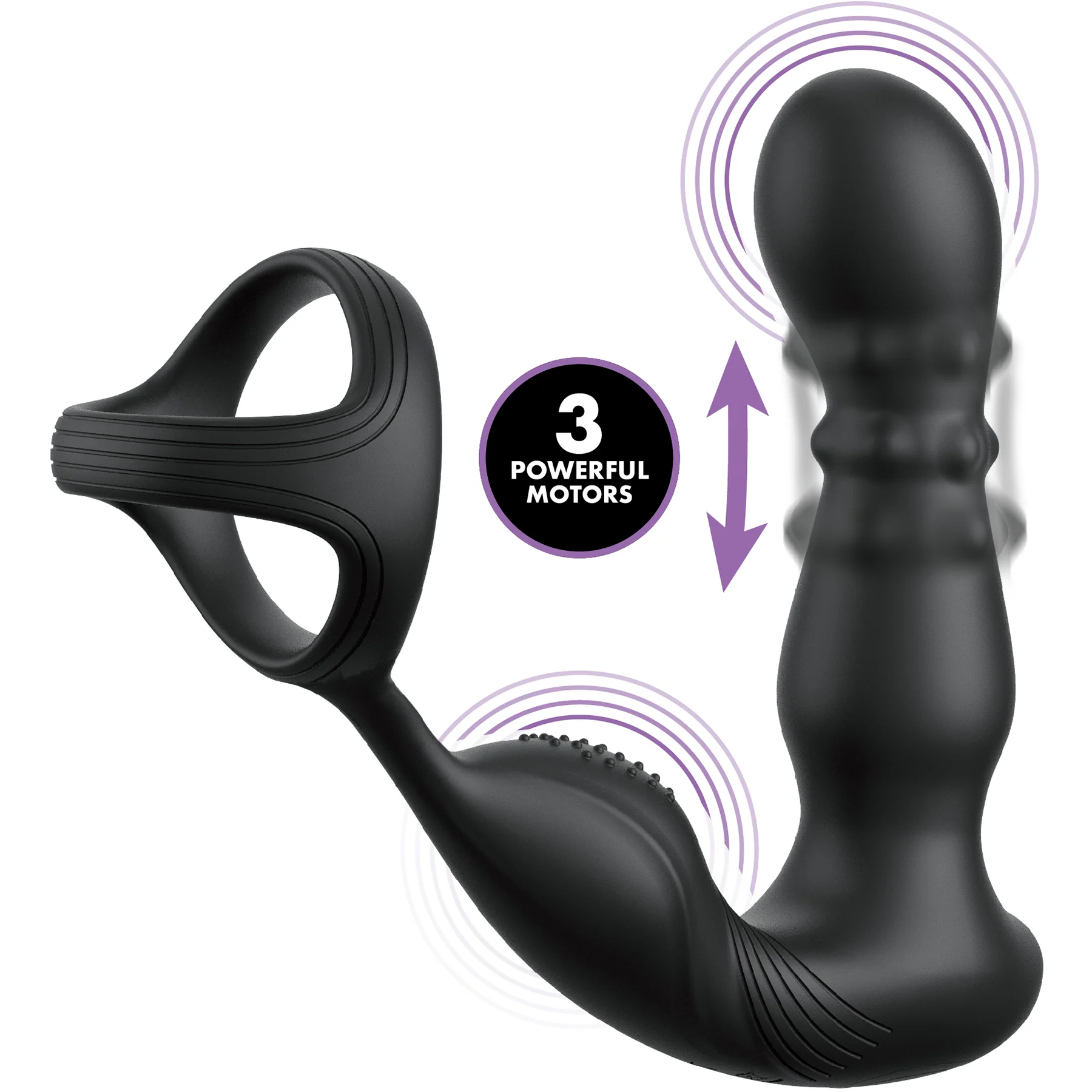 Anal Fantasy Ass-gasm Slide & Glide Prostate Stimulator With Remote - Image 2