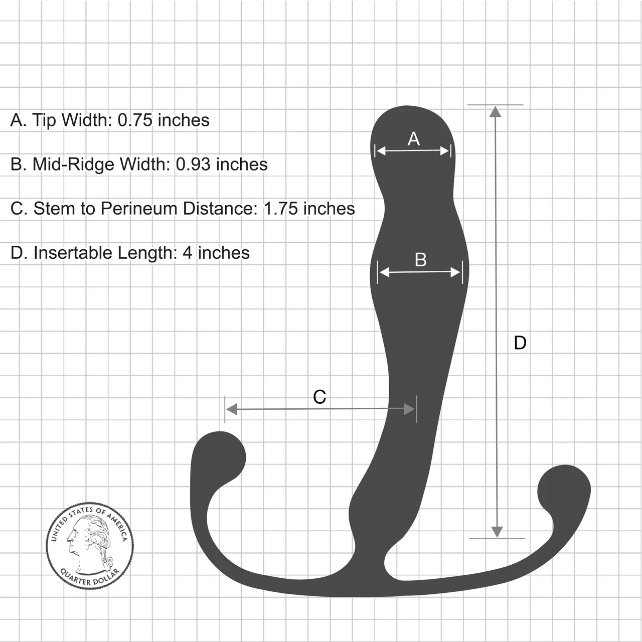 Aneros Eupho Trident Prostate Stimulator - Image 2