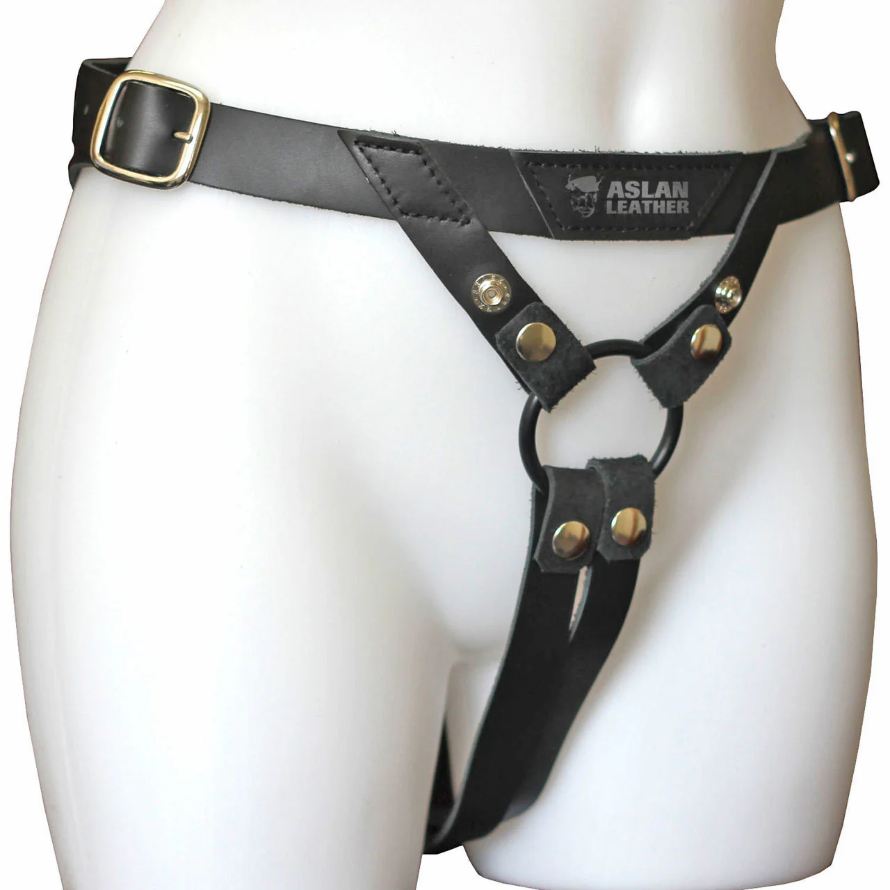Aslan Commando Leather Strap-On Harness - Image 4