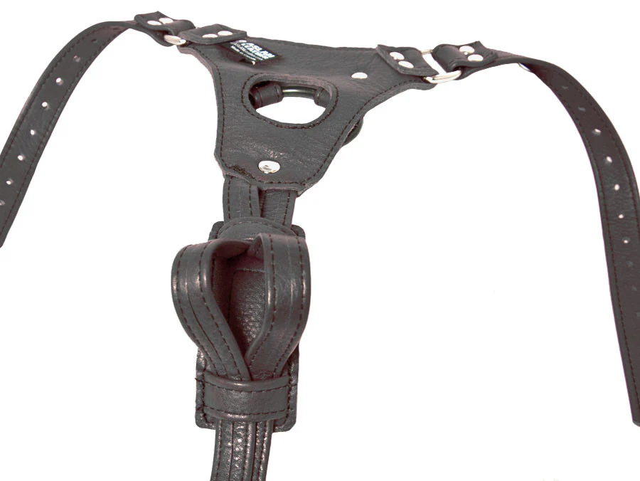 Aslan Double Up Dildo Cuffs - Cherry - Image 3