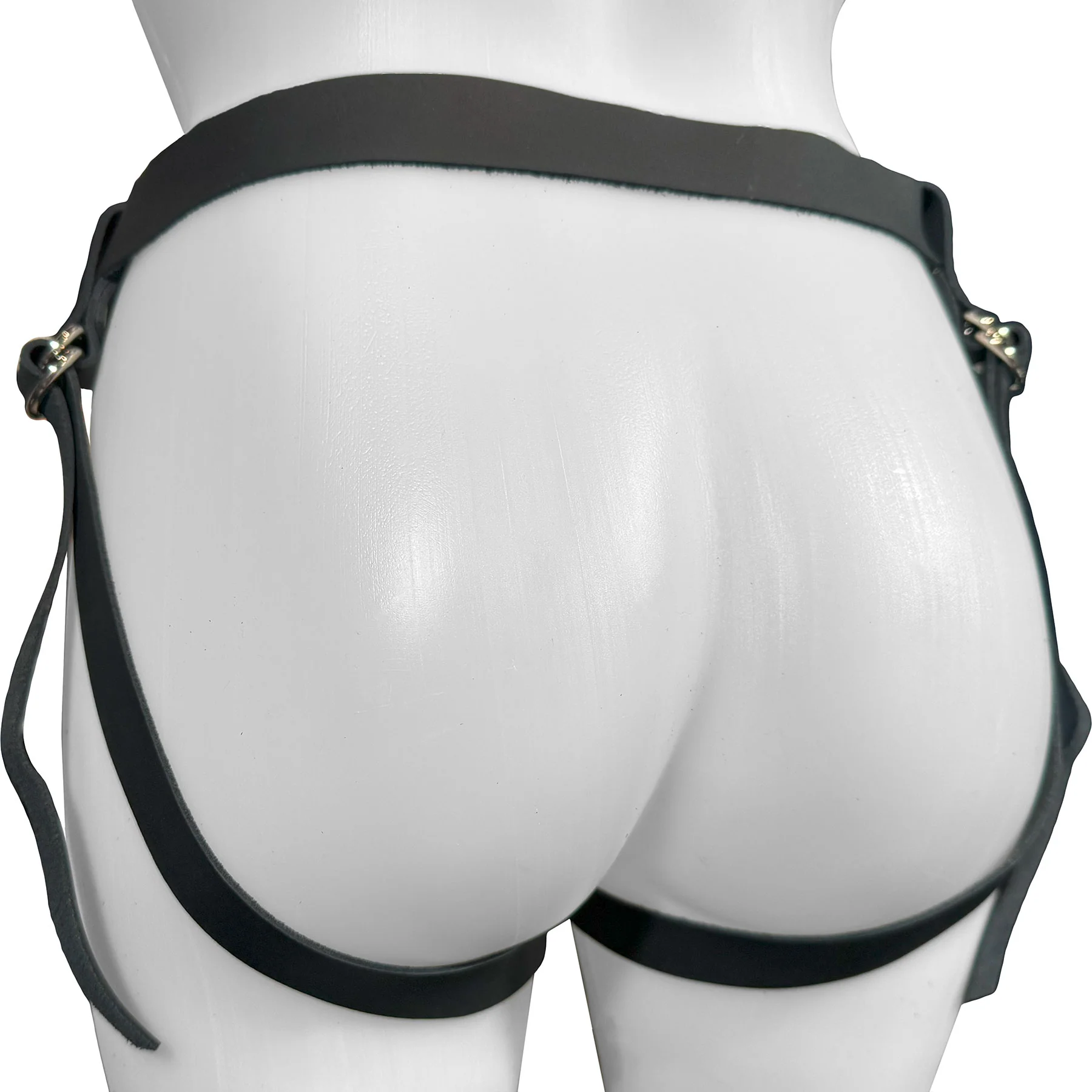 Aslan Large Toy Commando Leather Strap-On Harness - Image 4