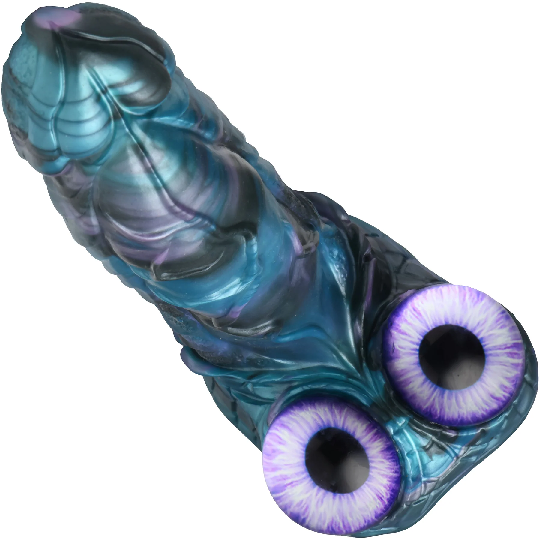 Astro Thrust 8" Thrusting & Vibrating Silicone Suction Cup Dildo With Remote By Creature Cocks - Image 10