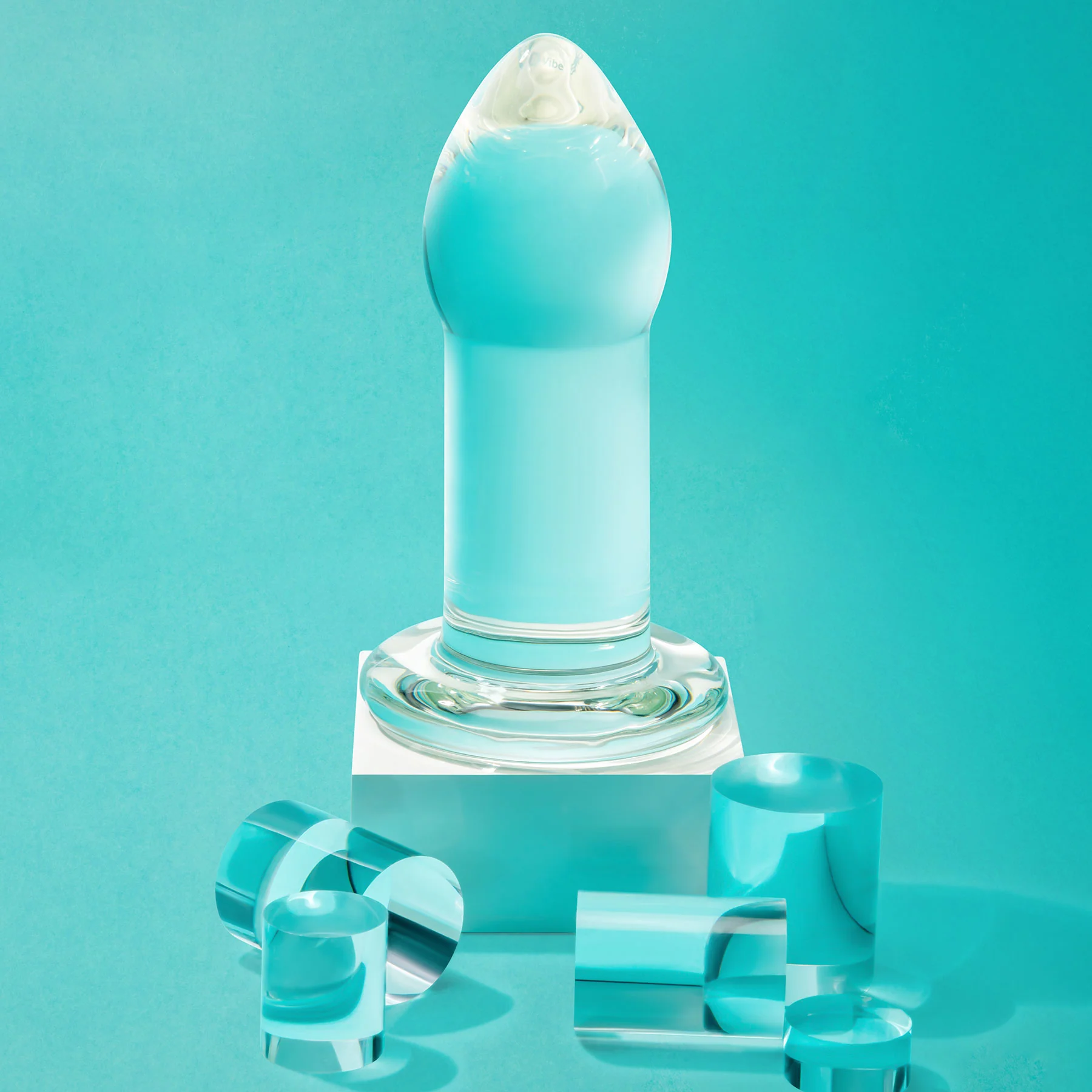 b-Vibe Advanced 8 Inch Glass Anal Dilator - Image 8