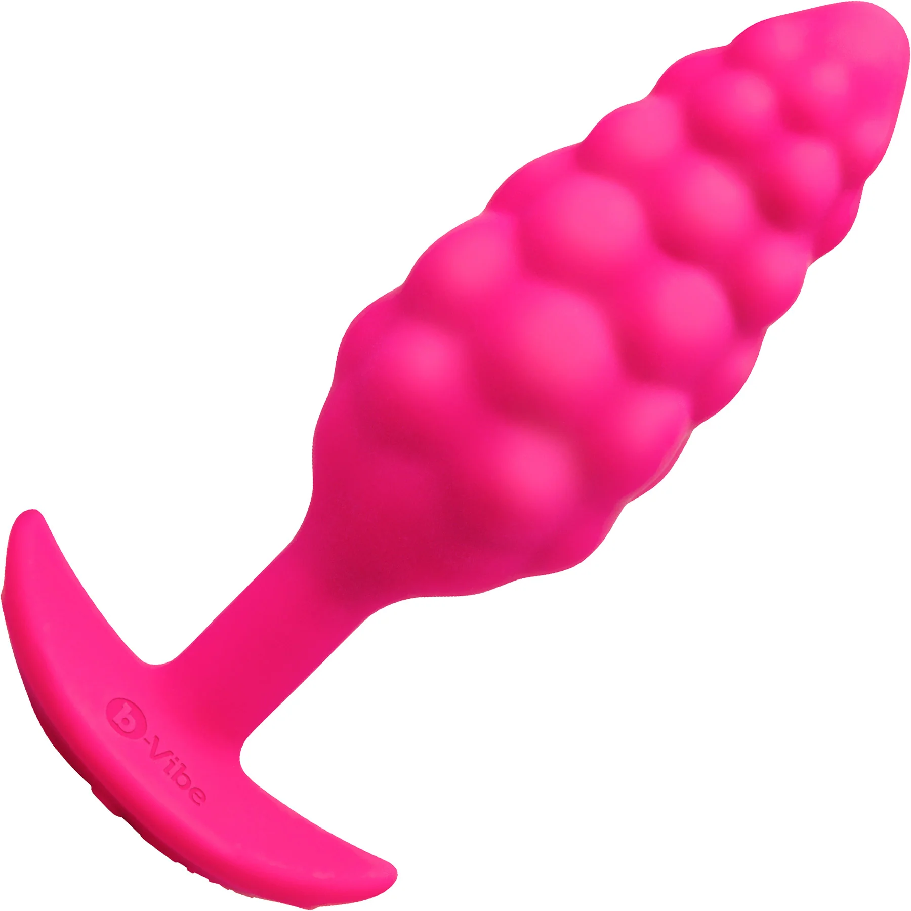 b-Vibe Bump Texture Small Silicone Vibrating Butt Plug
