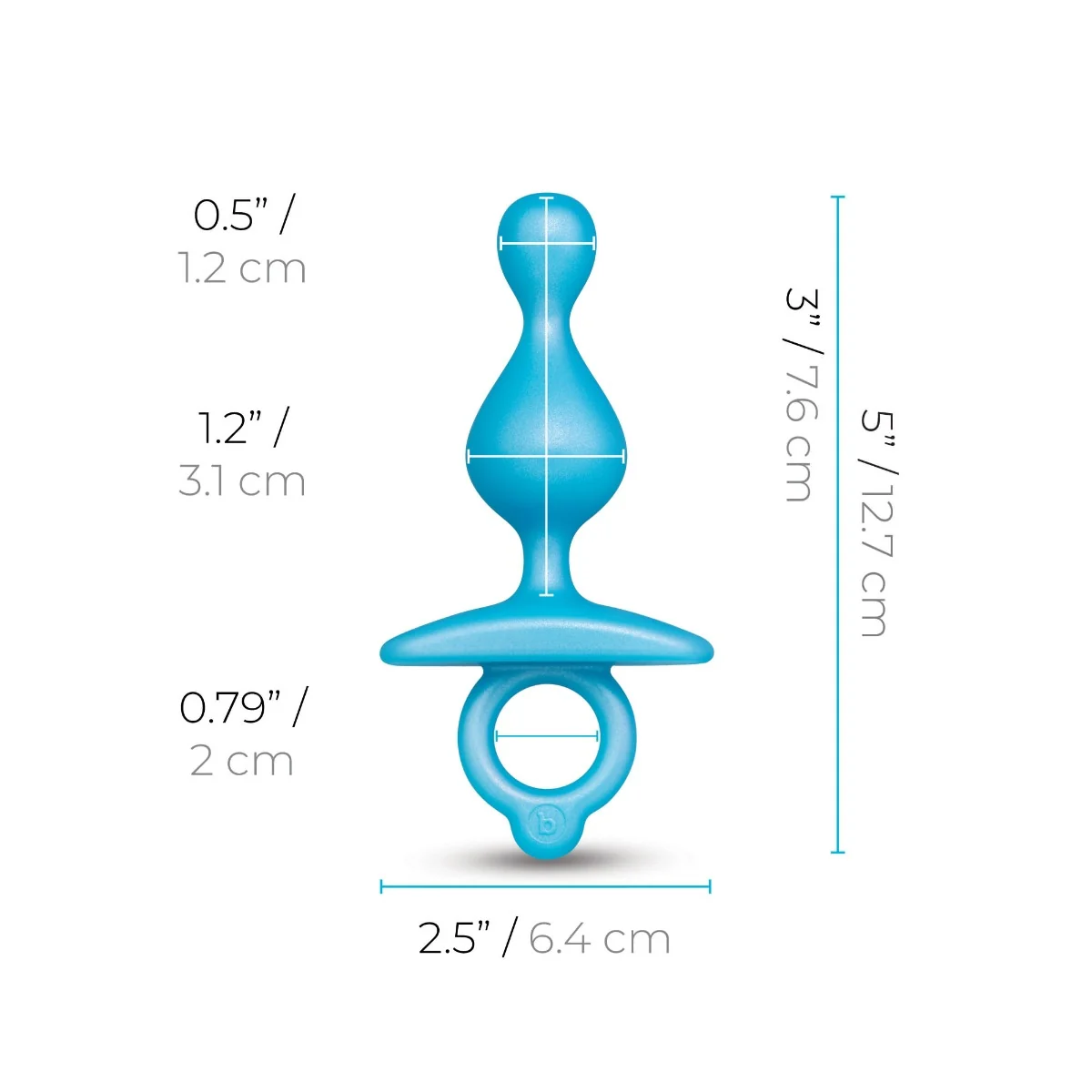 b-Vibe Butties Pop Silicone Anal Beads - Image 7