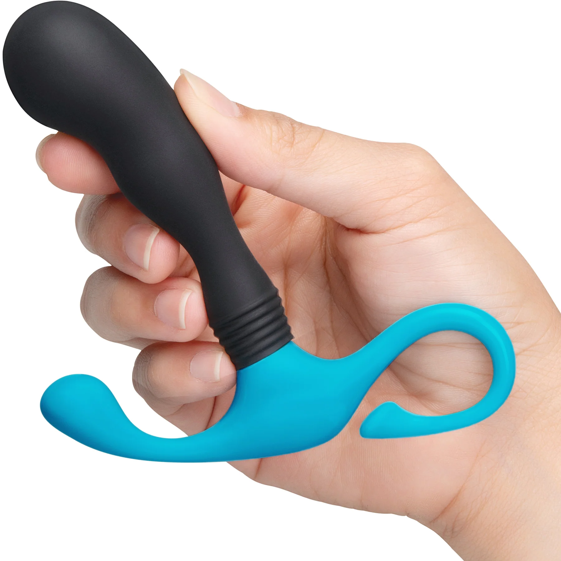 b-Vibe P-Spot Curl Hands-Free Curved Silicone Prostate Massager - Image 2