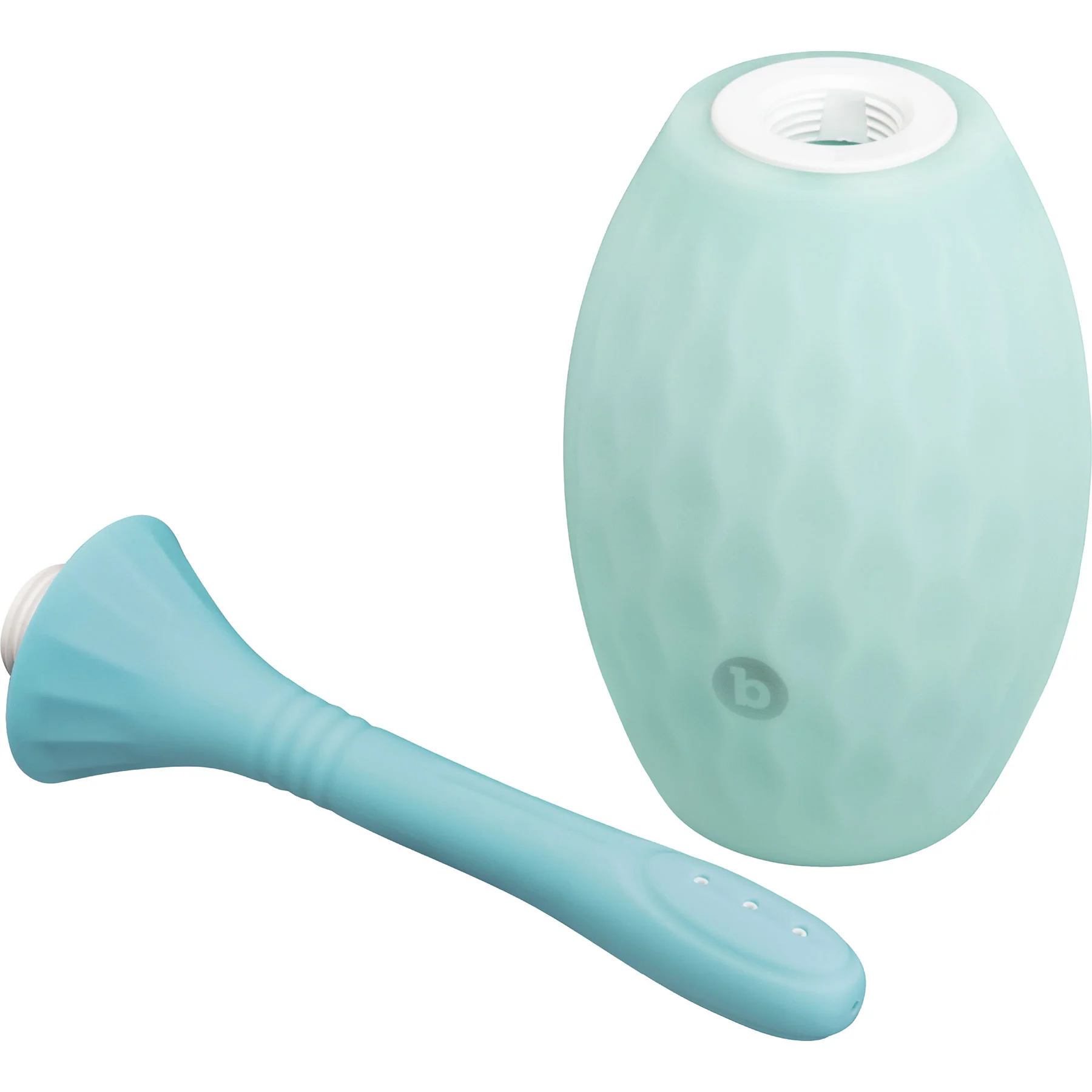 b-Vibe Silicone Flexflow Anal Douche - Image 3