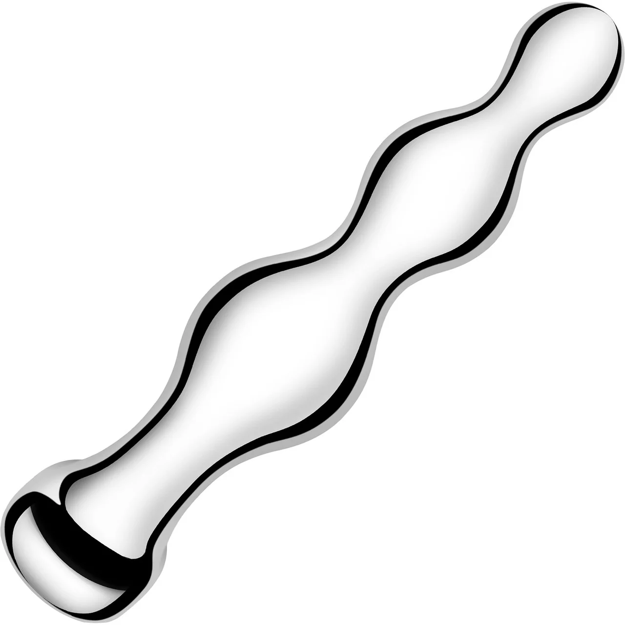 b-Vibe Stainless Steel Anal Beads - Image 6