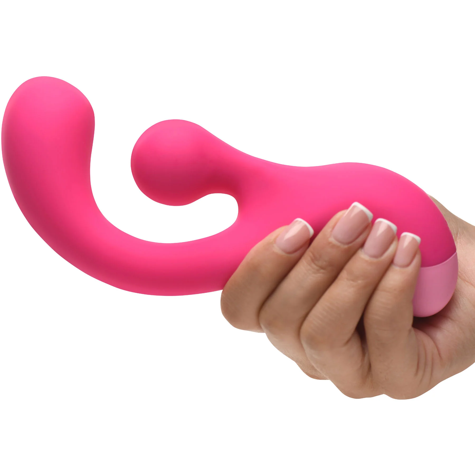 BANG! Gyro Rabbit Rechargeable Silicone Dual Stimulation Vibrator - Image 3