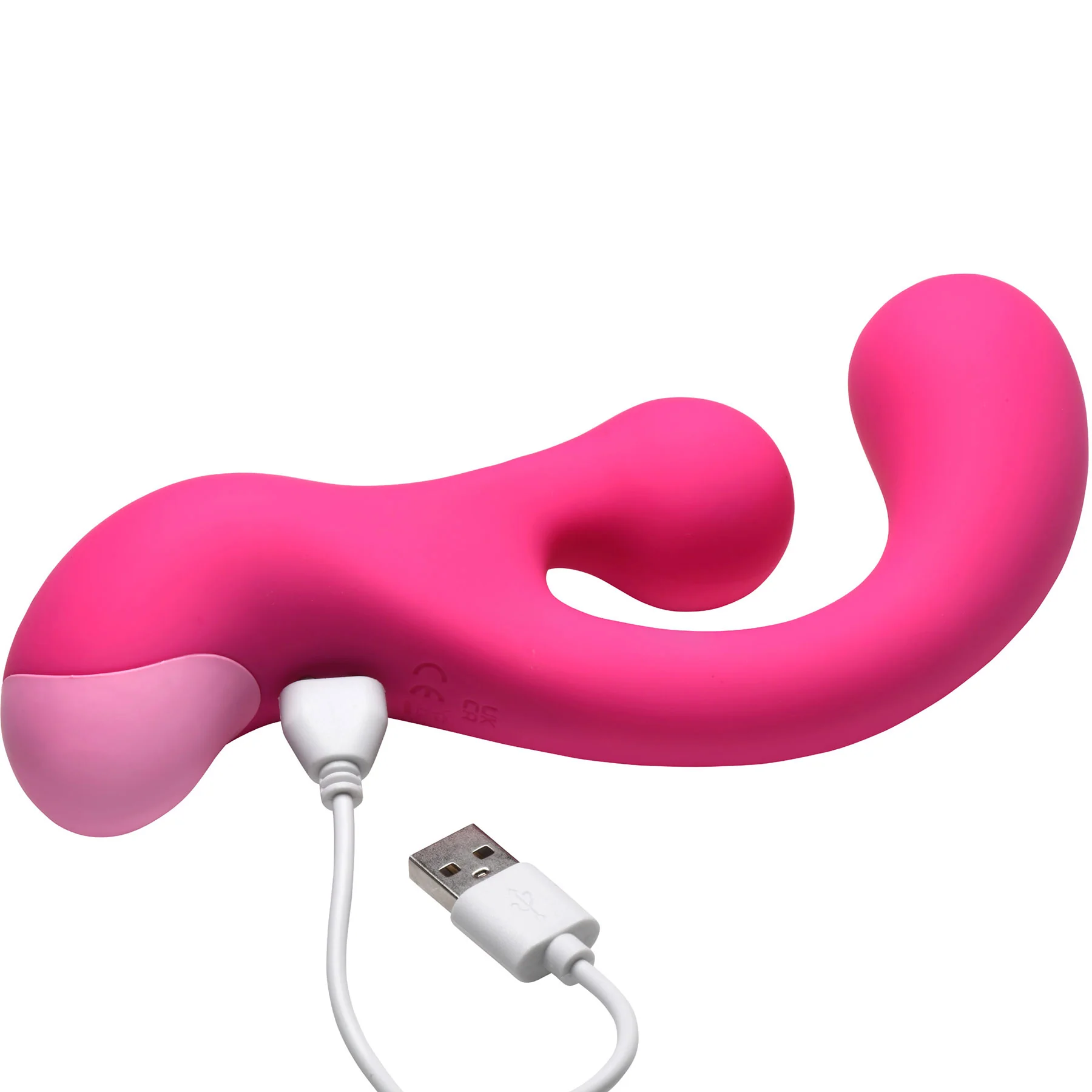BANG! Gyro Rabbit Rechargeable Silicone Dual Stimulation Vibrator - Image 9