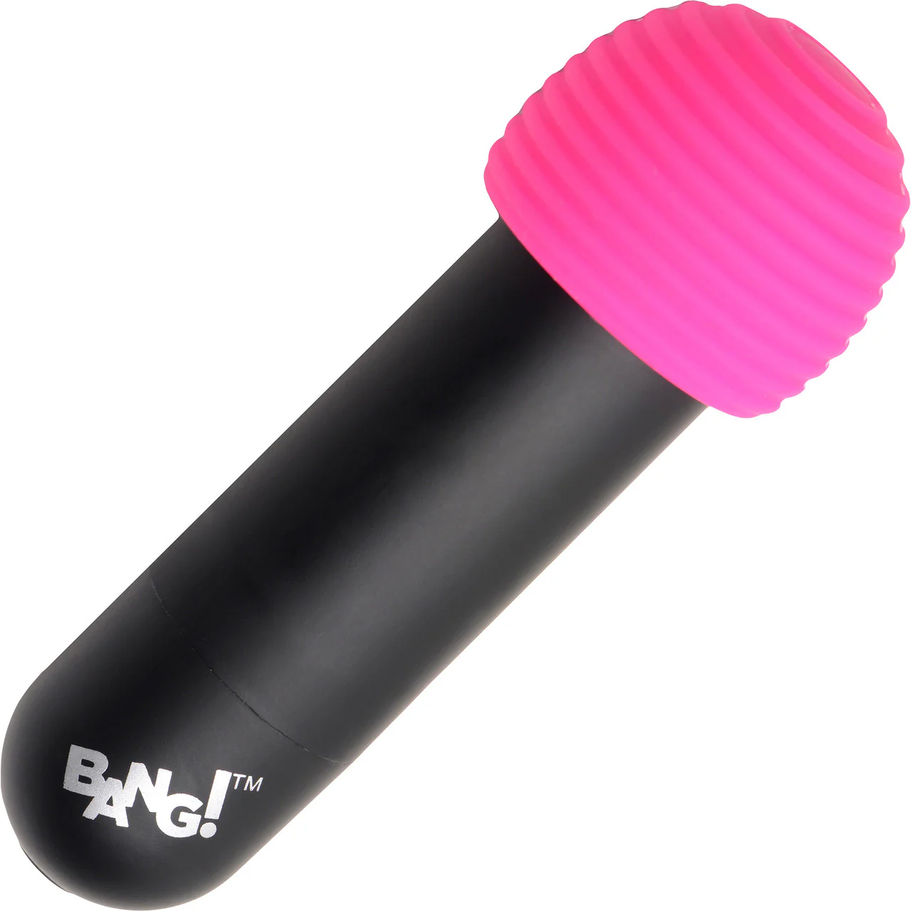 BANG! Rechargeable Waterproof Bullet Vibrator With 4 Silicone Attachments - Image 4
