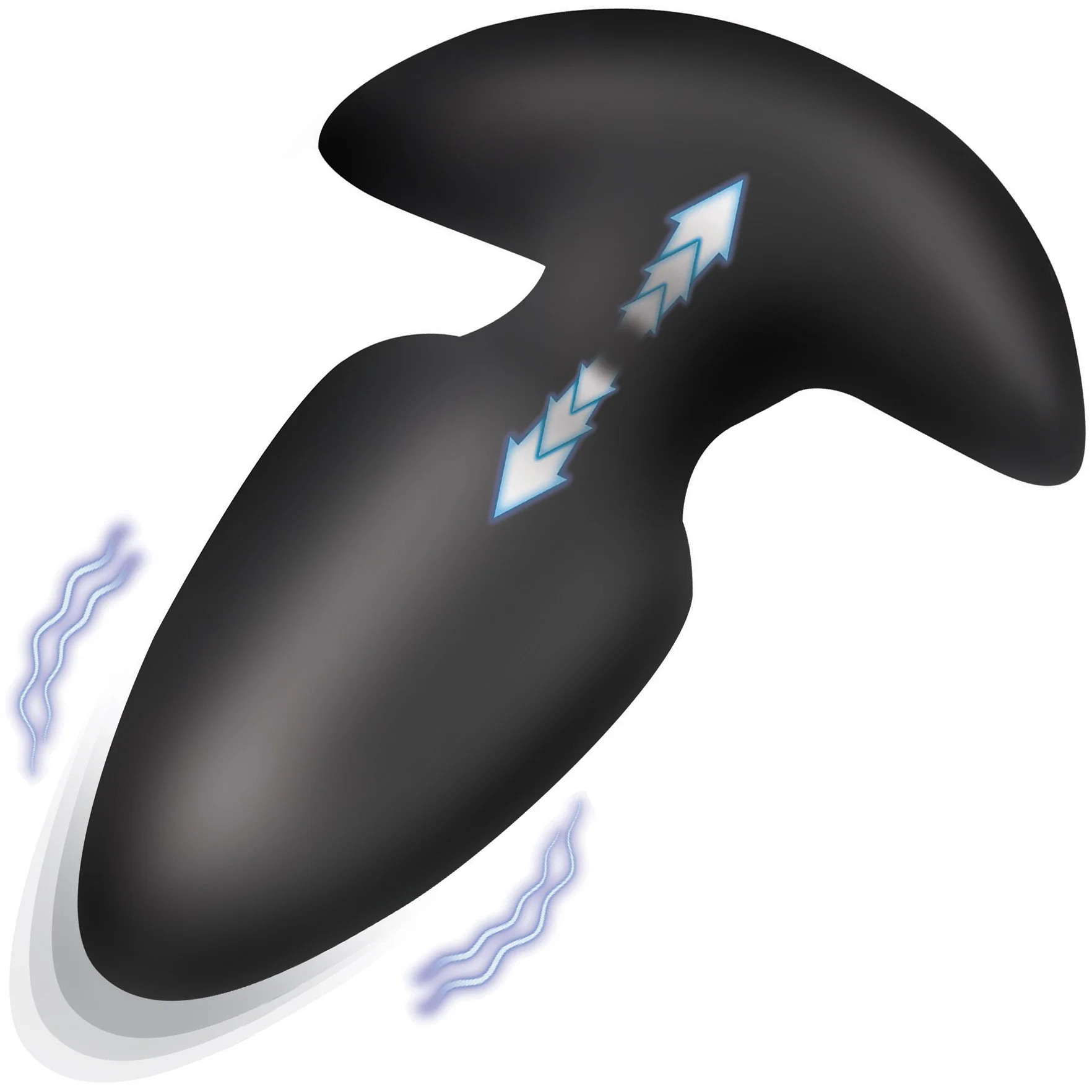 BANG! Thrusting & Vibrating Rechargeable Silicone Butt Plug With Remote - Image 23