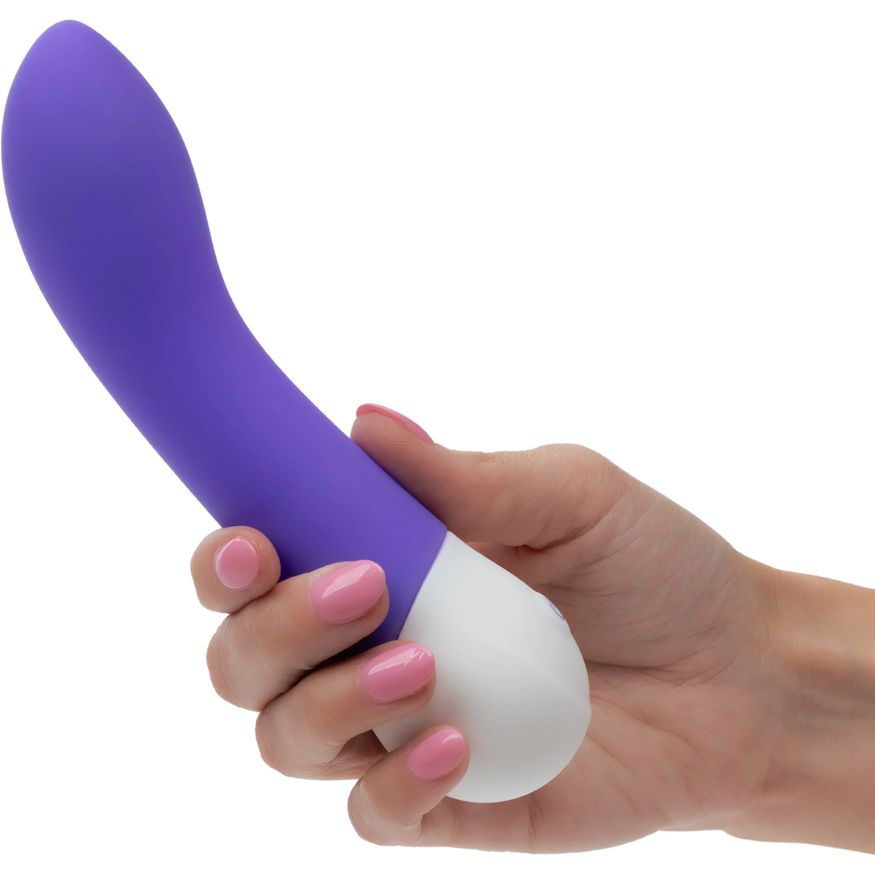 Basic Essentials® Rechargeable G Silicone G-Spot Vibrator By CalExotics - Image 2