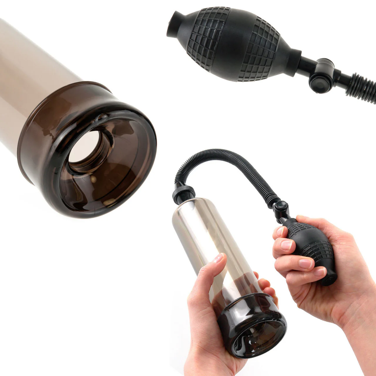 Beginner's Power Pump - Penis Pump by Pump Worx - Black - Image 2