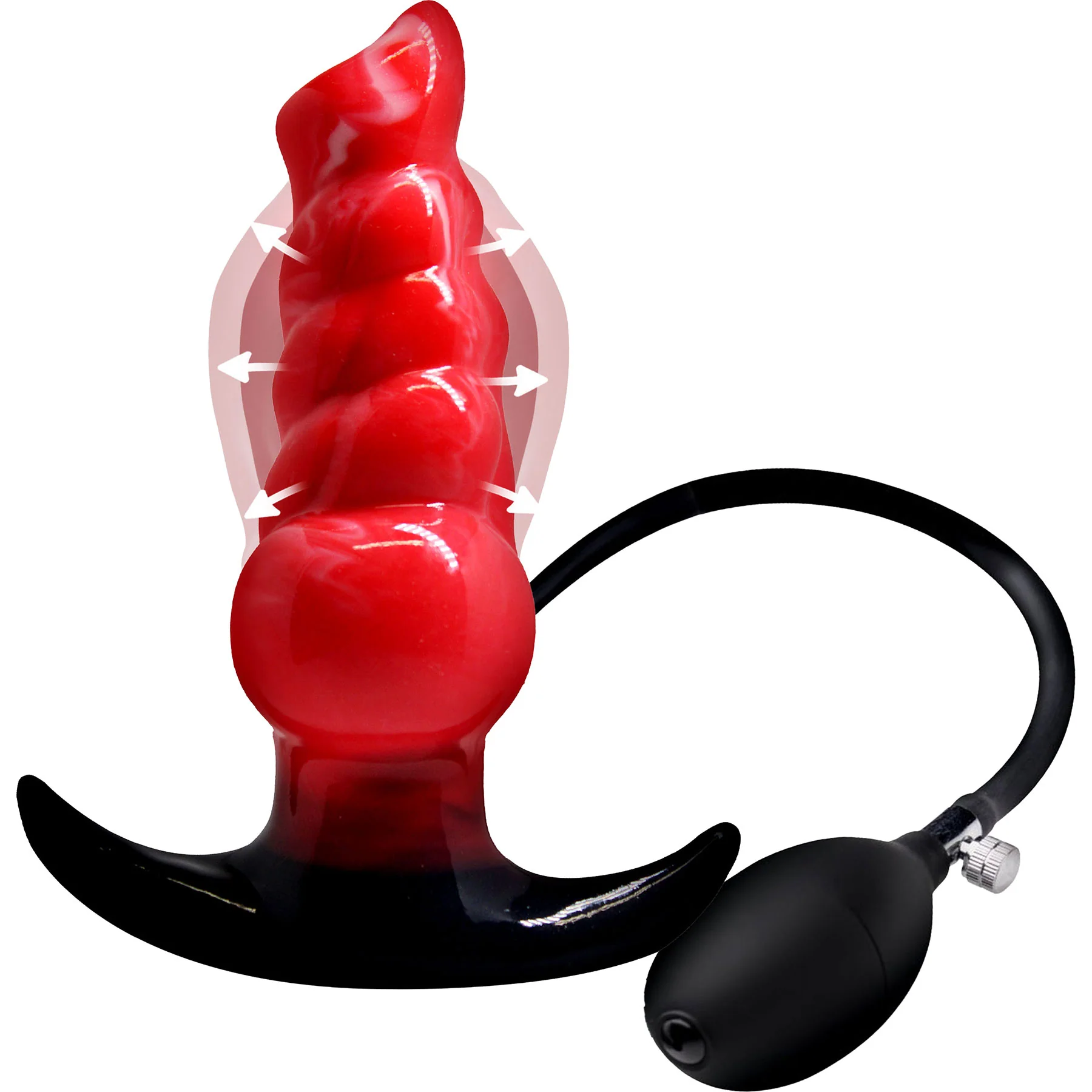 Blaze Inflatable Silicone Anal Plug By Creature Cocks - Image 4