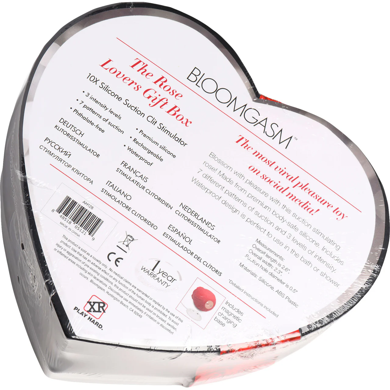 Bloomgasm The Rose Stimulator Lover's Gift Box - Red - Image 13
