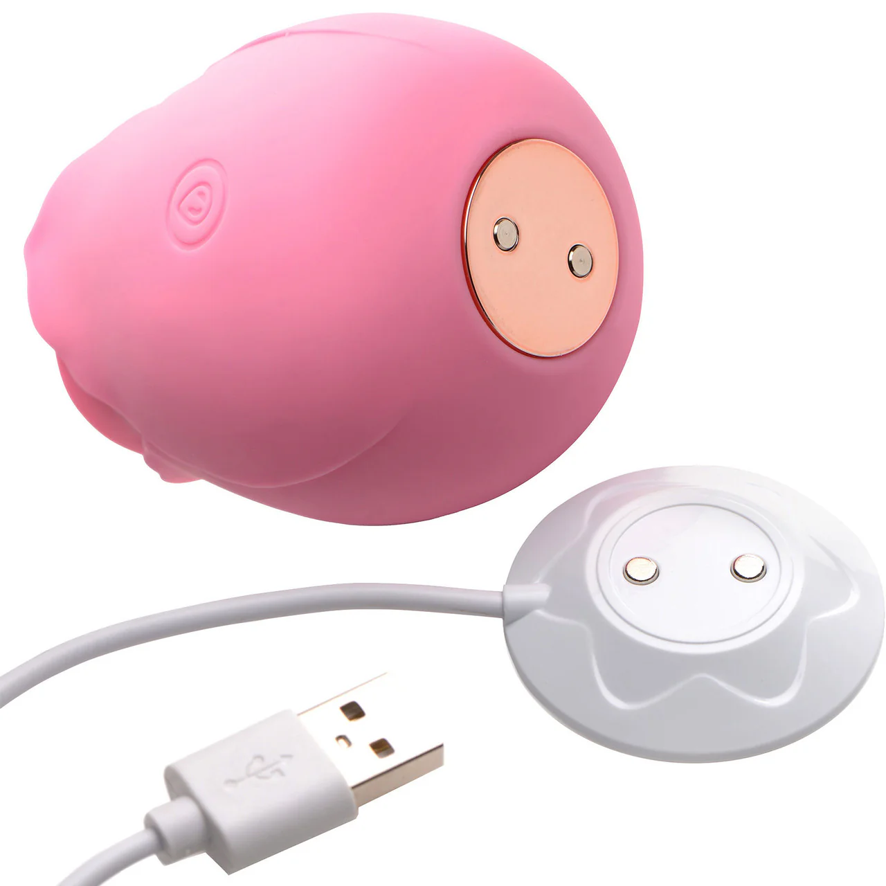 Bloomgasm Wild Rose Rechargeable Clitoral Pressure Wave Stimulator - Pink - Image 5