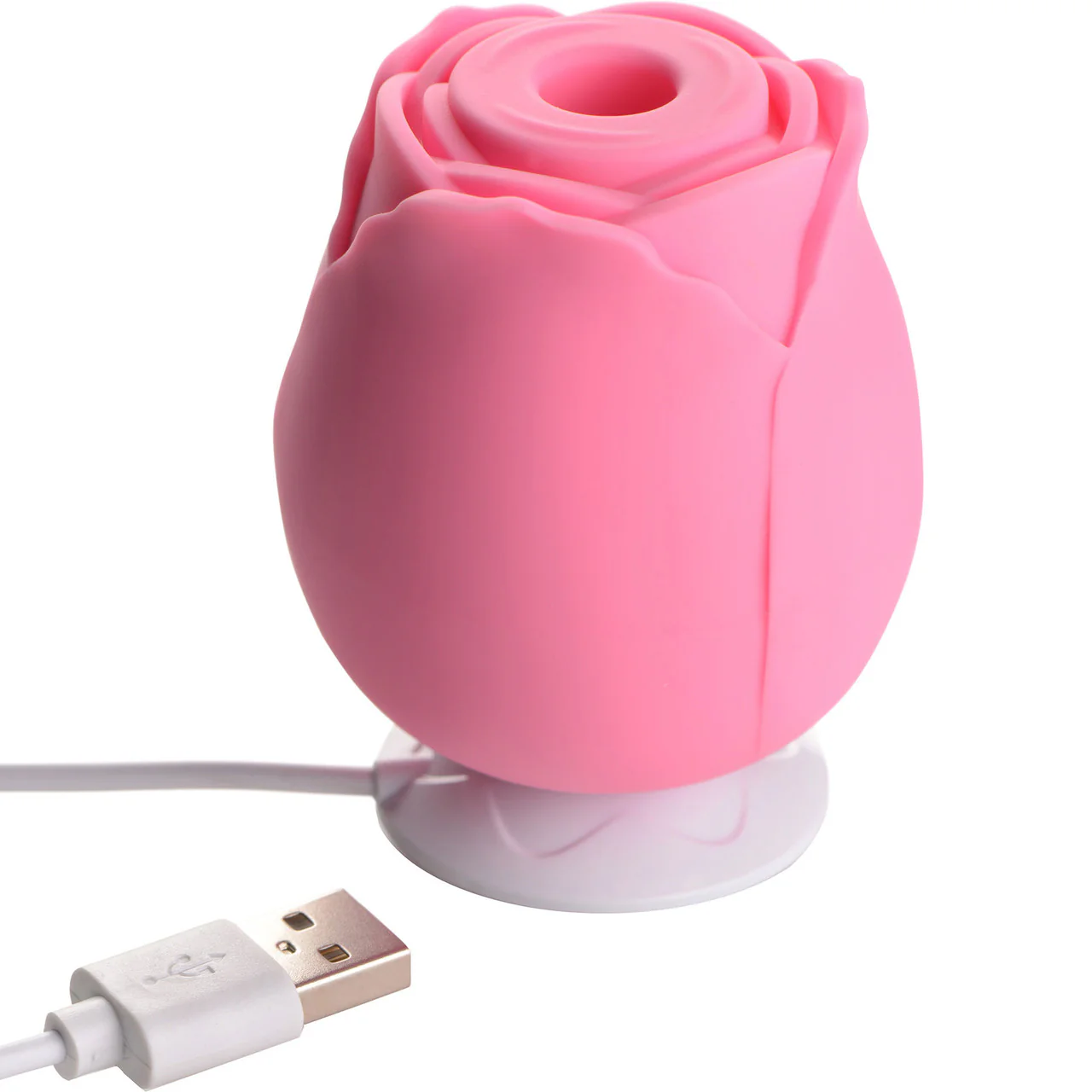 Bloomgasm Wild Rose Rechargeable Clitoral Pressure Wave Stimulator - Pink - Image 7