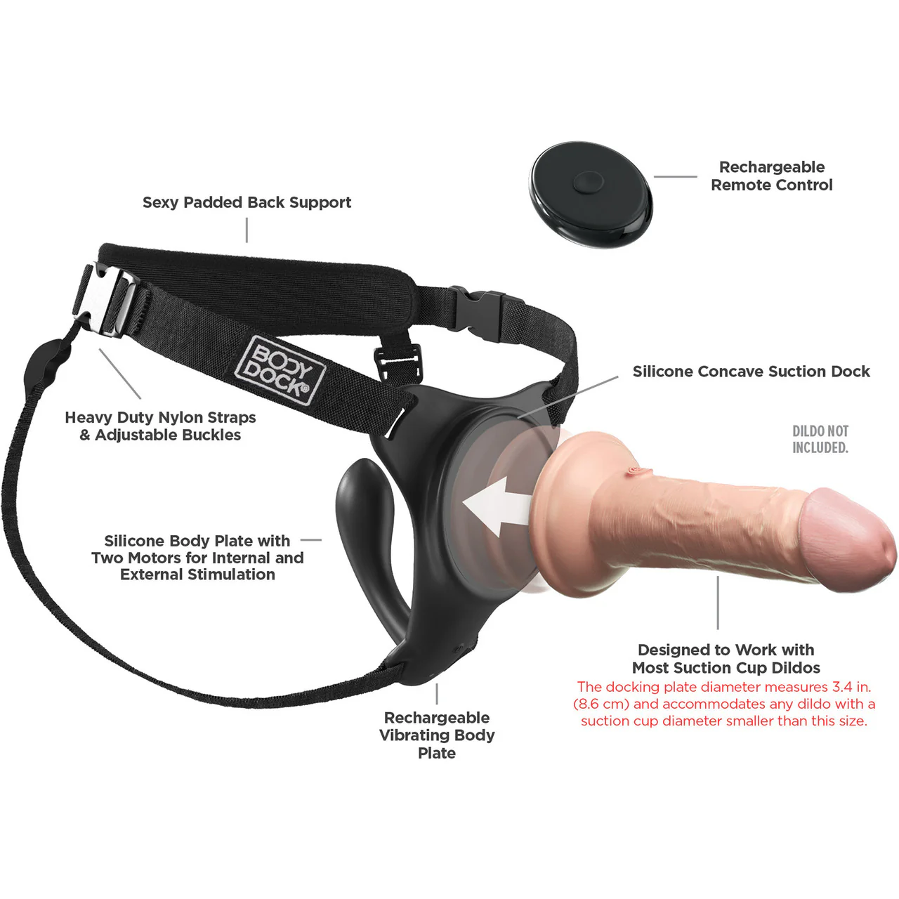 Body Dock G-Spot Pro Strap-On Harness System - Image 2