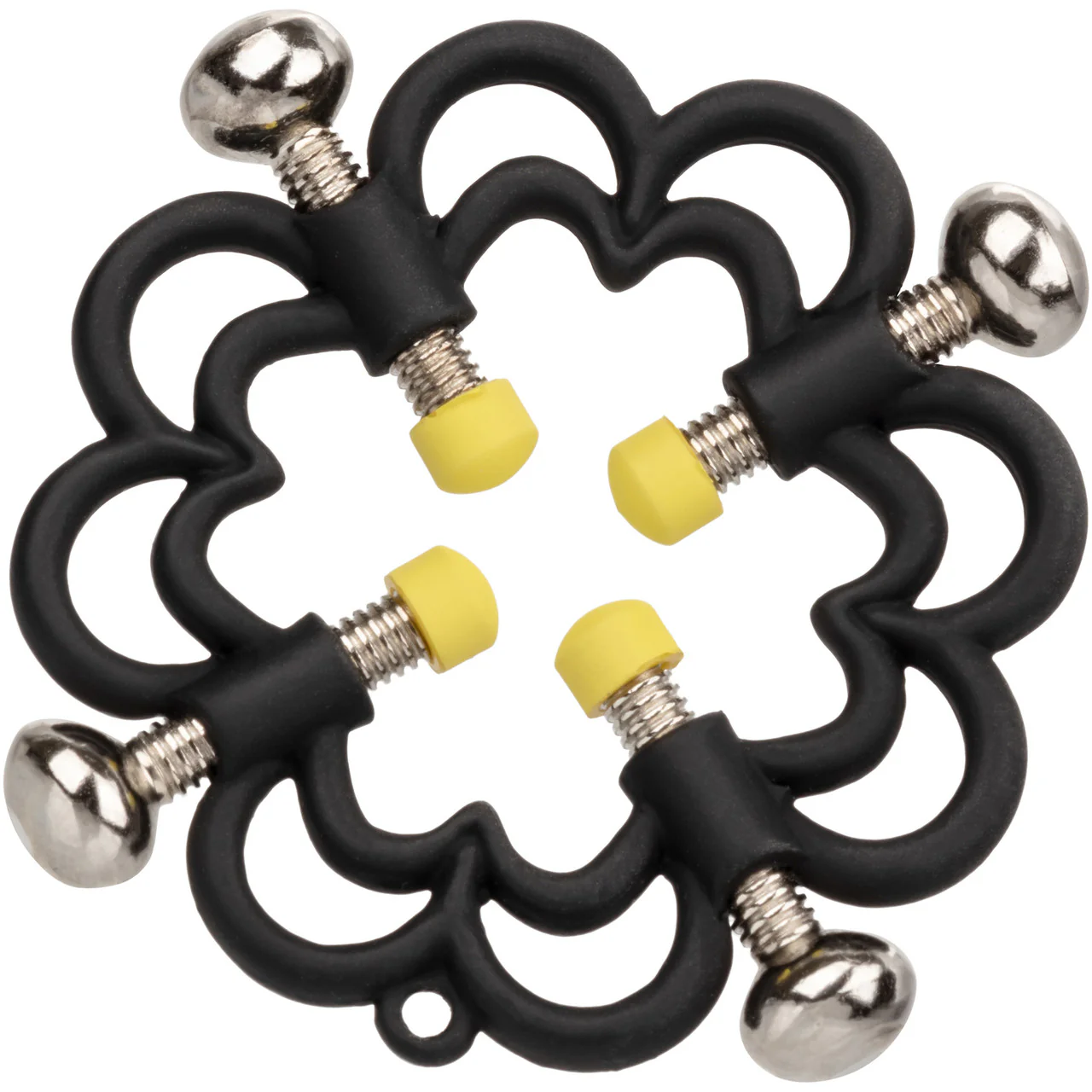 Boundless Nipple Grips Power Grip 4-Point Nipple Press By CalExotics - Black - Image 4