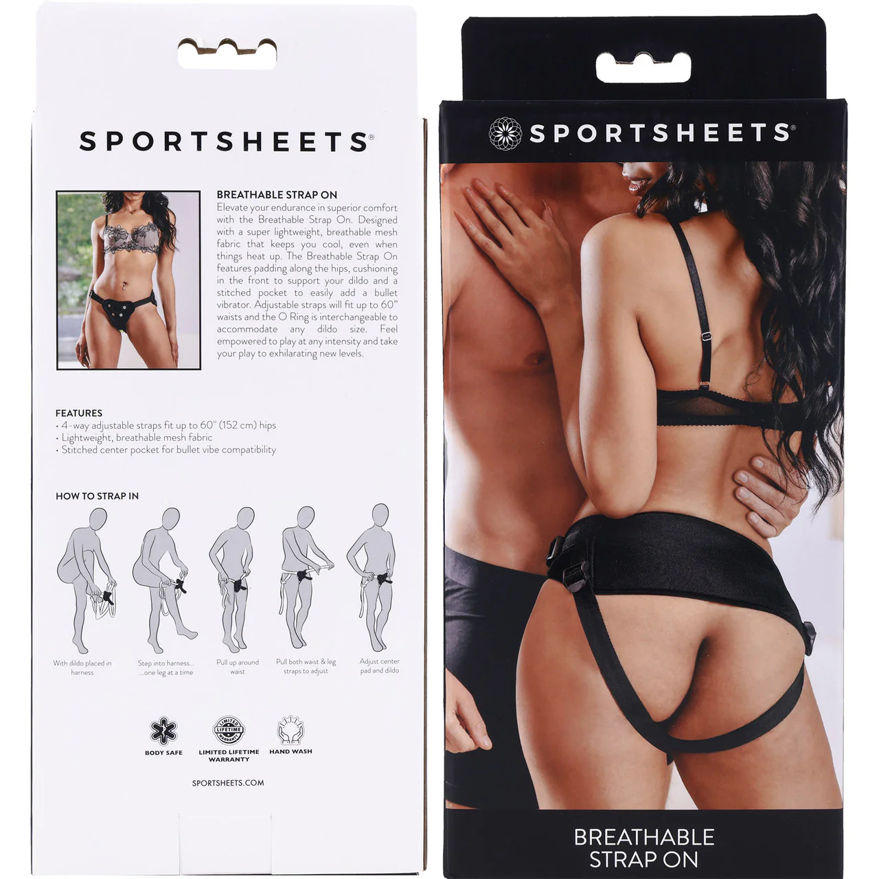 Breathable Strap-On Harness By Sportsheets - Image 13