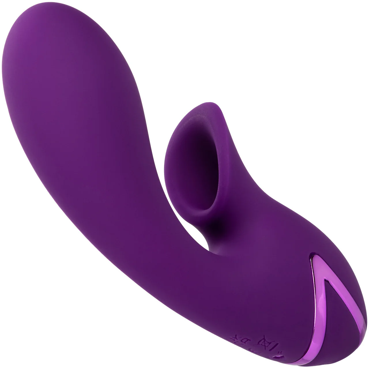 California Dreaming Huntington Beach Heartbreaker Rabbit Style Silicone Rechargeable Vibrator by CalExotics - Image 3