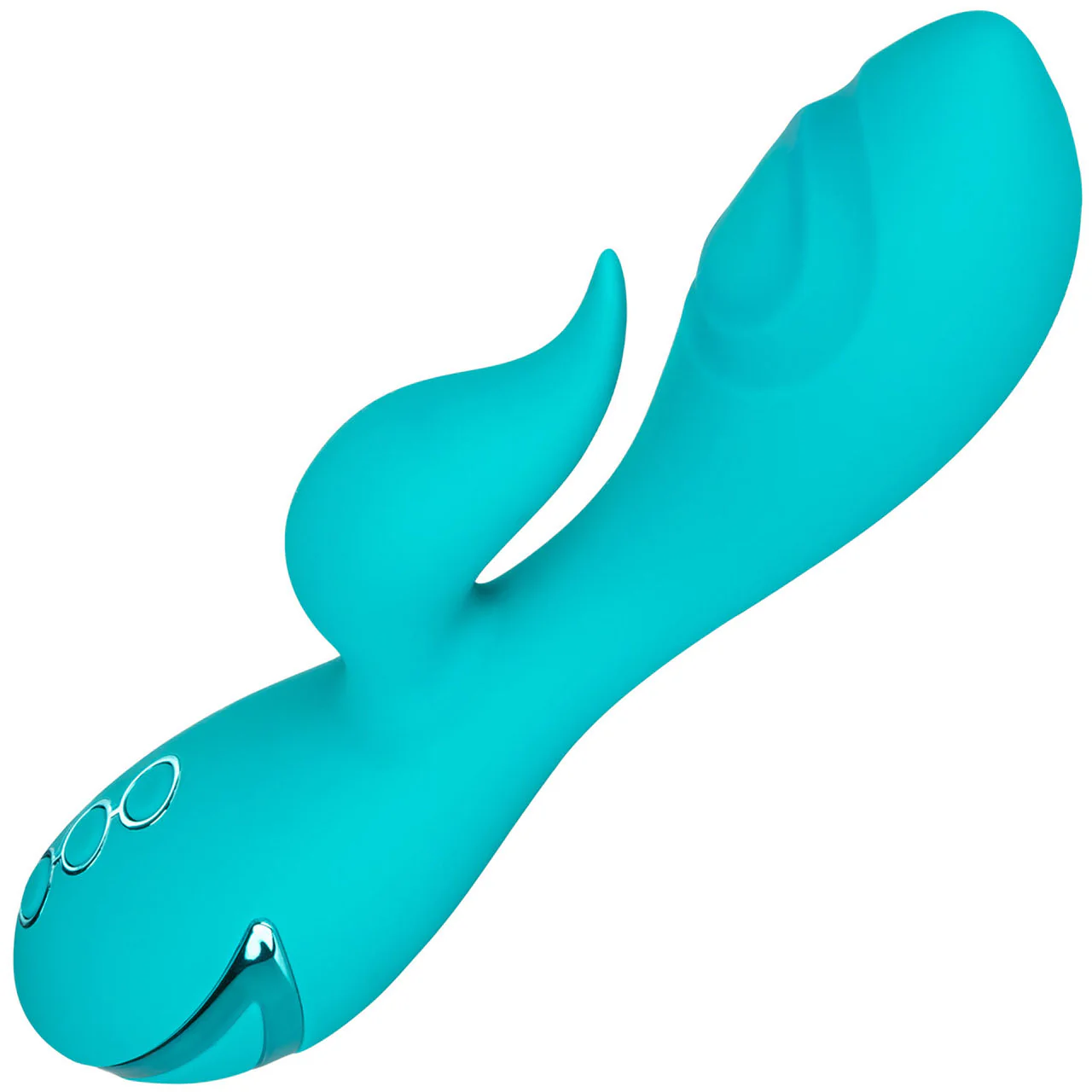 California Dreaming Santa Monica Starlet Rabbit Style Pulsing Silicone Vibrator by CalExotics - Image 2
