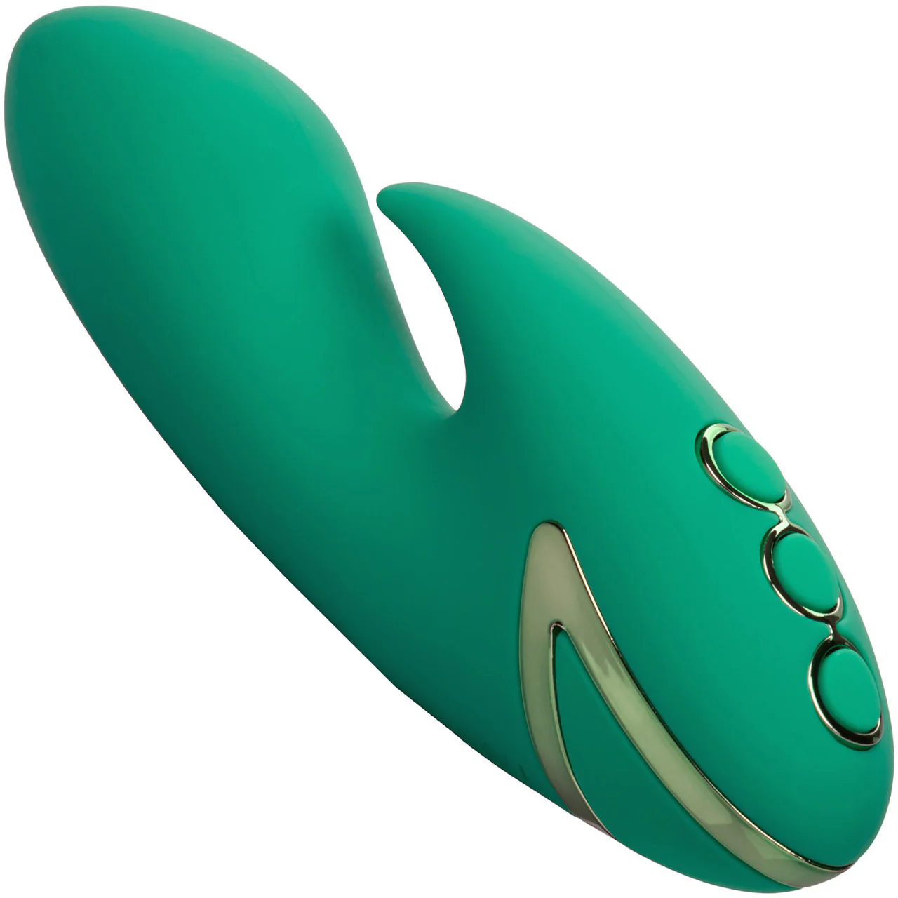 California Dreaming Sierra Sensation Silicone Waterproof Dual Stimulation Vibrator By CalExotics - Image 4