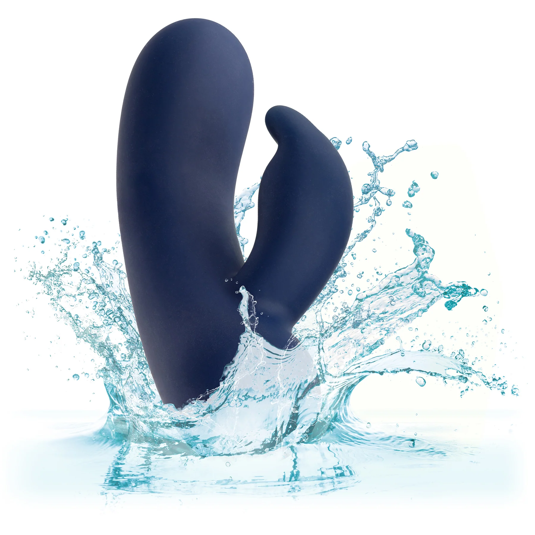 Cashmere® Silk Bunny Waterproof Silicone Dual Stimulation Vibrator By CalExotics - Image 2
