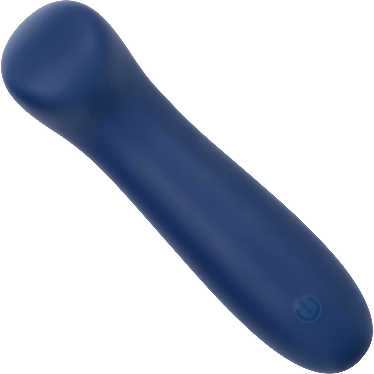 Cashmere Satin G Rechargeable Waterproof Silicone G-Spot Vibrator By CalExotics - Blue - Image 6