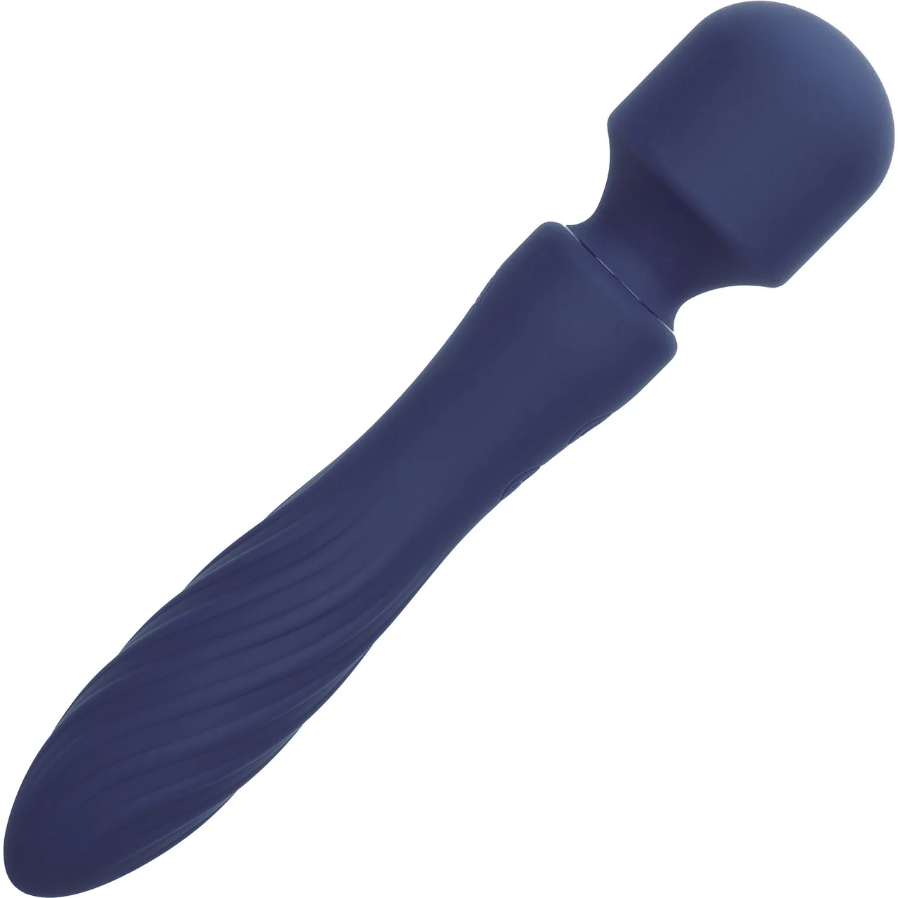 Charisma Mystique Rechargeable Waterproof Silicone Dual Motor Wand Style Vibrator By CalExotics - Image 3