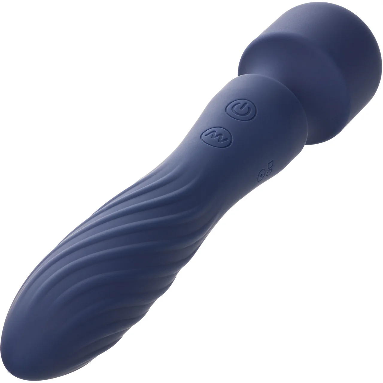 Charisma Mystique Rechargeable Waterproof Silicone Dual Motor Wand Style Vibrator By CalExotics - Image 5