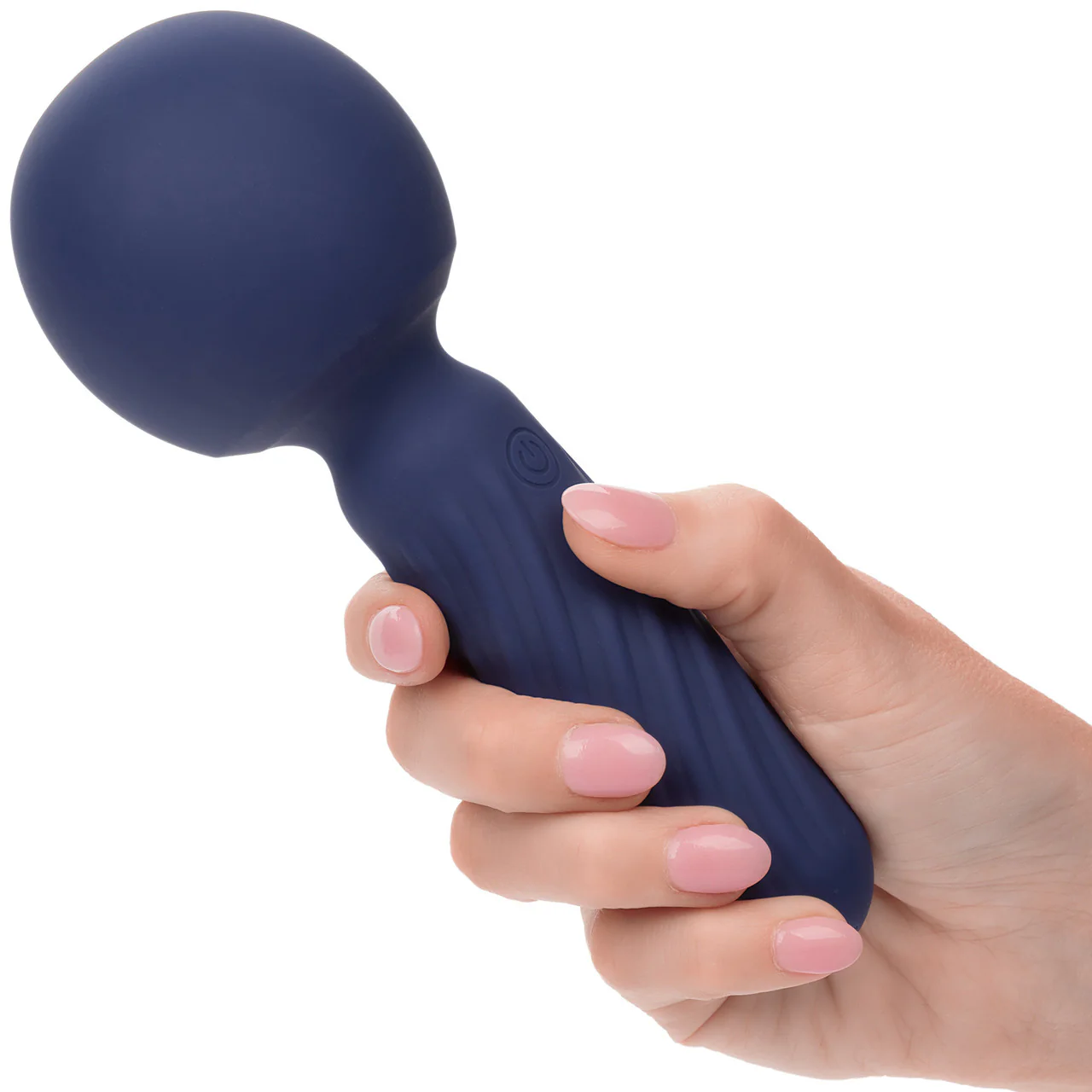 Charisma Seduction Rechargeable Waterproof Silicone Mini Wand Vibrator By CalExotics - Image 2