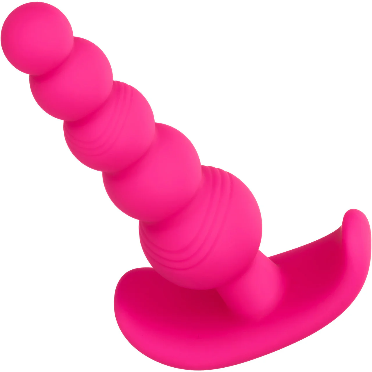 Cheeky X-5 Beads Silicone Anal Probe by CalExotics - Pink - Image 3
