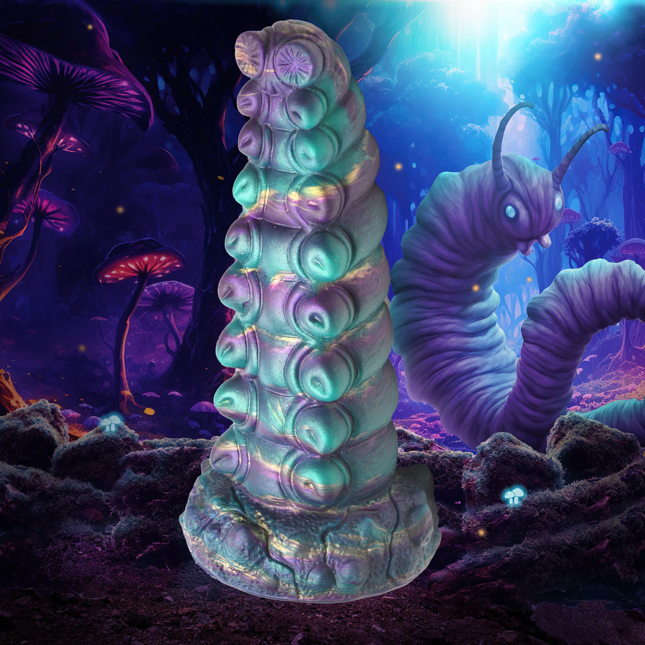 Chrysalis 7.75" Silicone Suction Cup Dildo By Creature Cocks - Image 13