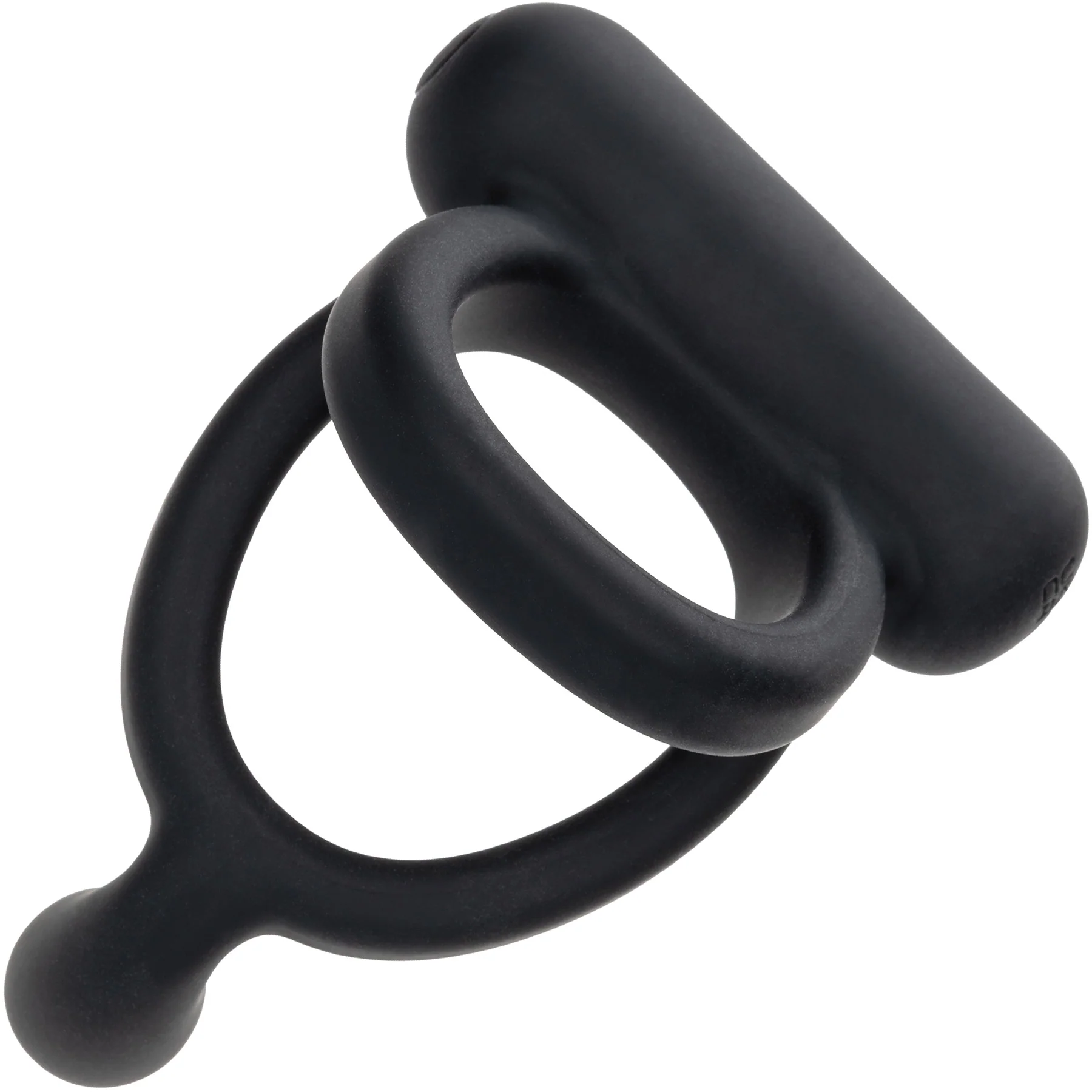 Closer™ Caress Intimate Vibrating Silicone Cock & Ball Ring - Image 4