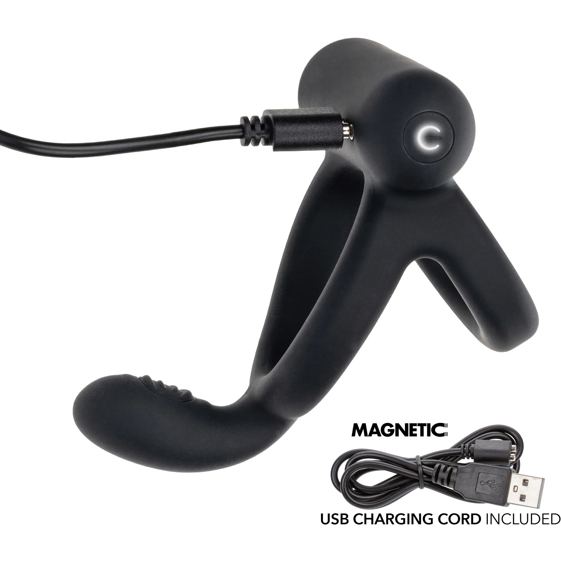 Closer™ Caress Intimate Vibrating Silicone Cock & Ball Ring - Image 8
