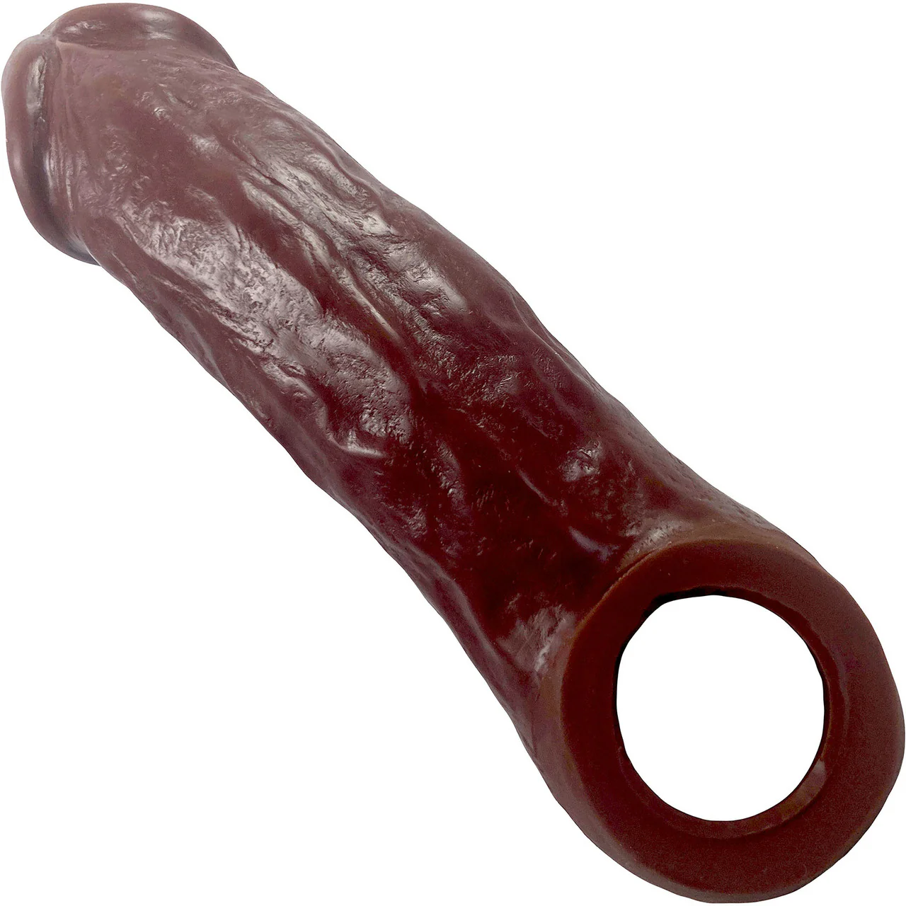Colossus Silicone Penis Extender By Vixen - Chocolate - Image 7