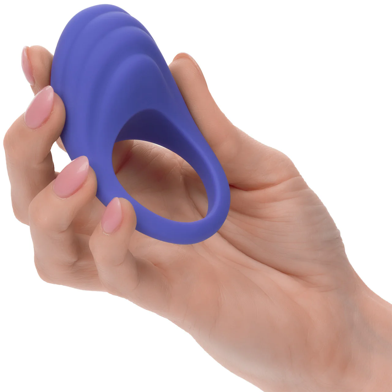 Connect® Couples Ring Rechargeable Waterproof Silicone App Enabled Vibrating Cock Ring By CalExotics - Image 2