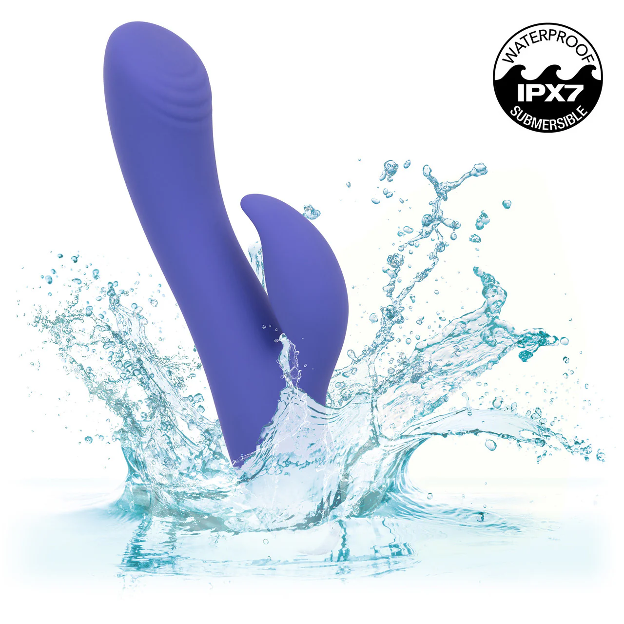 Connect® Dual Stimulator Rechargeable Silicone App Enabled Rabbit Vibrator By CalExotics - Image 6