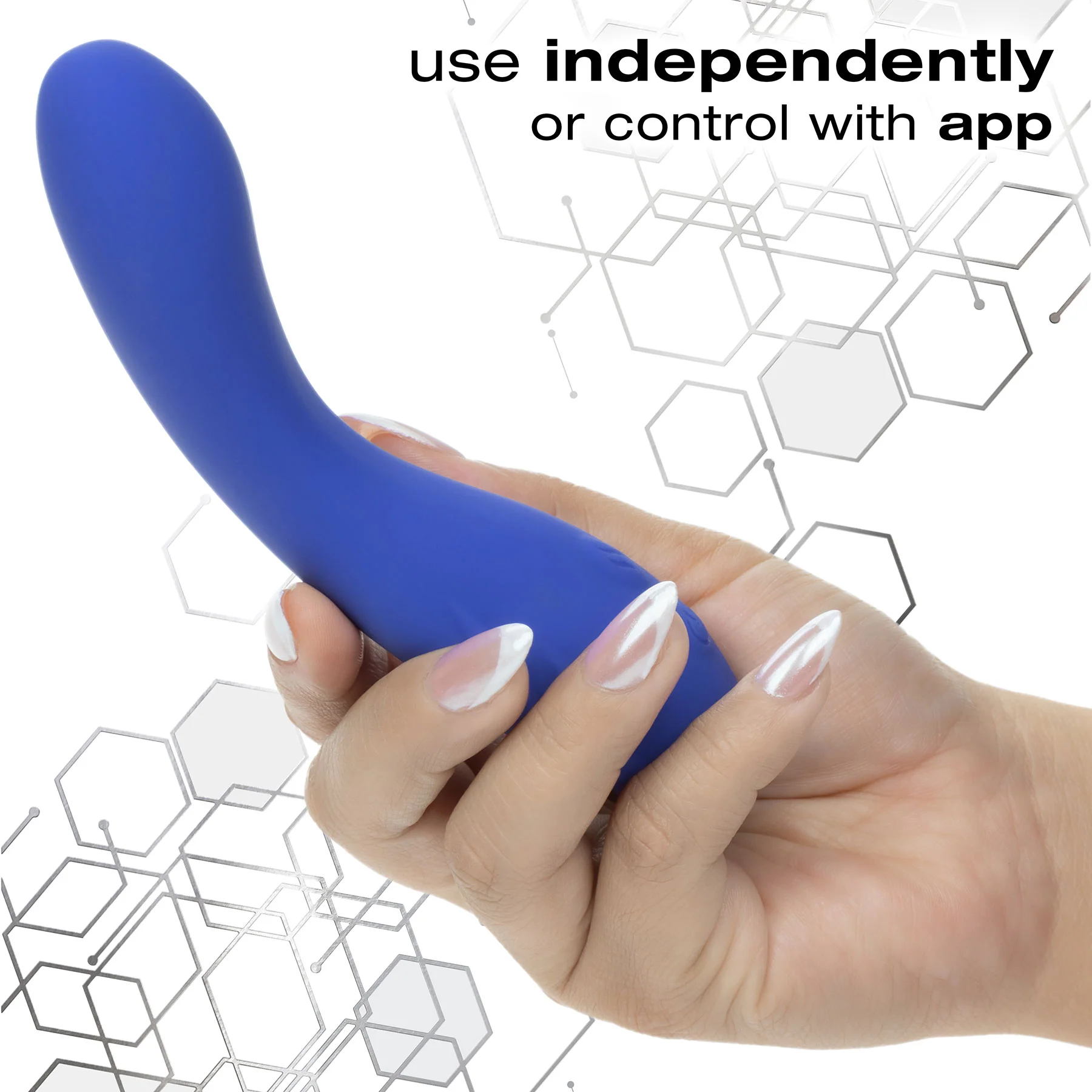 Connect® Warming Silicone App Enabled Vibrating G-Spot Wand - Image 6