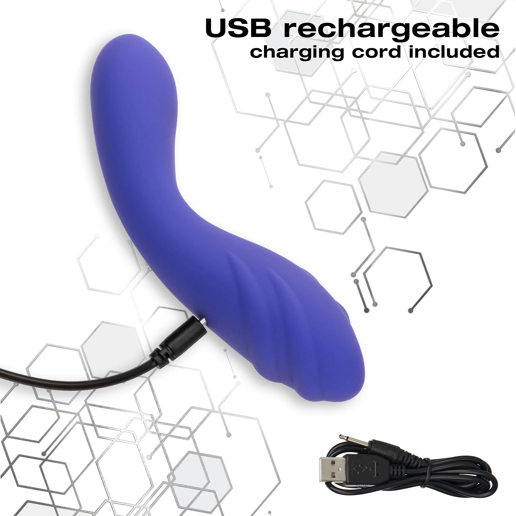 Connect® Warming Silicone App Enabled Vibrating G-Spot Wand - Image 8