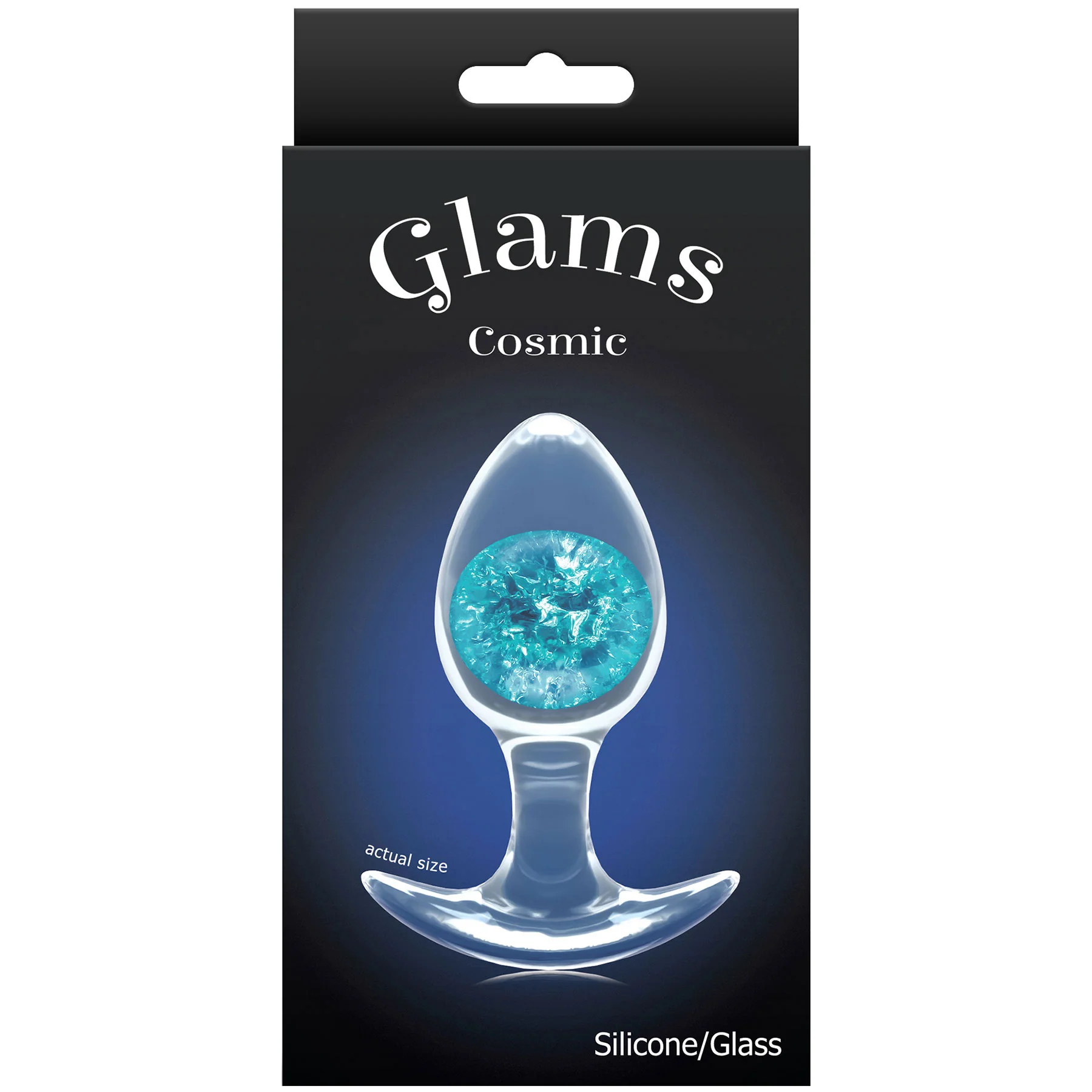 Cosmic Glams Silicone Anal Plug - Medium - Image 4