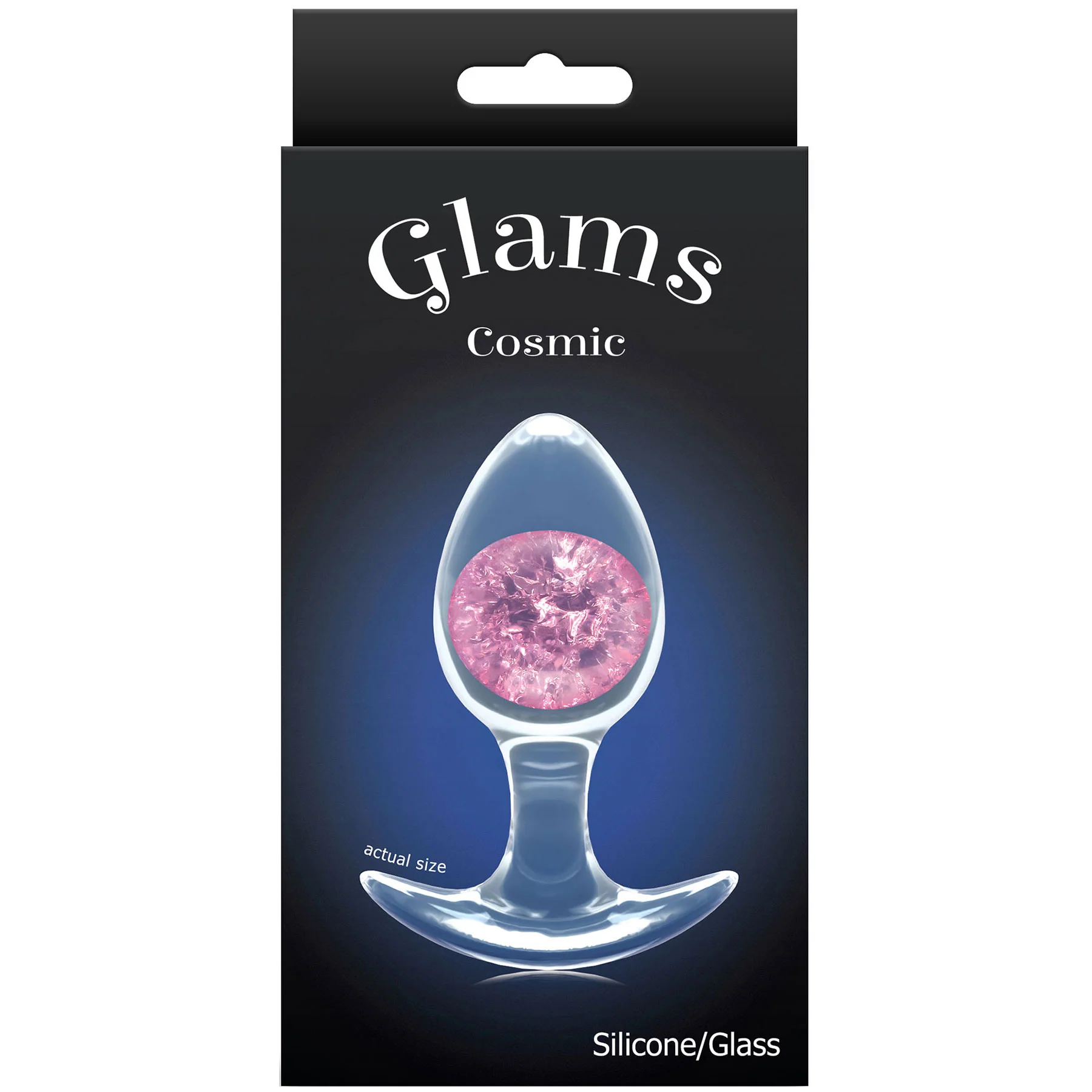 Cosmic Glams Silicone Anal Plug - Medium - Image 7