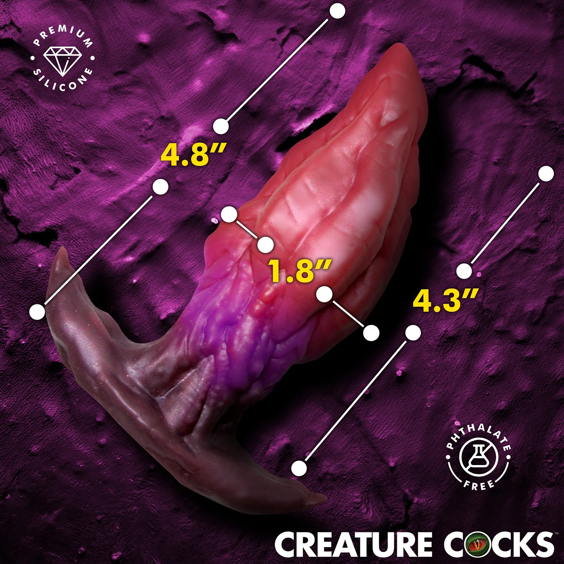 Crawler Silicone Butt Plug By Creature Cocks - Image 15