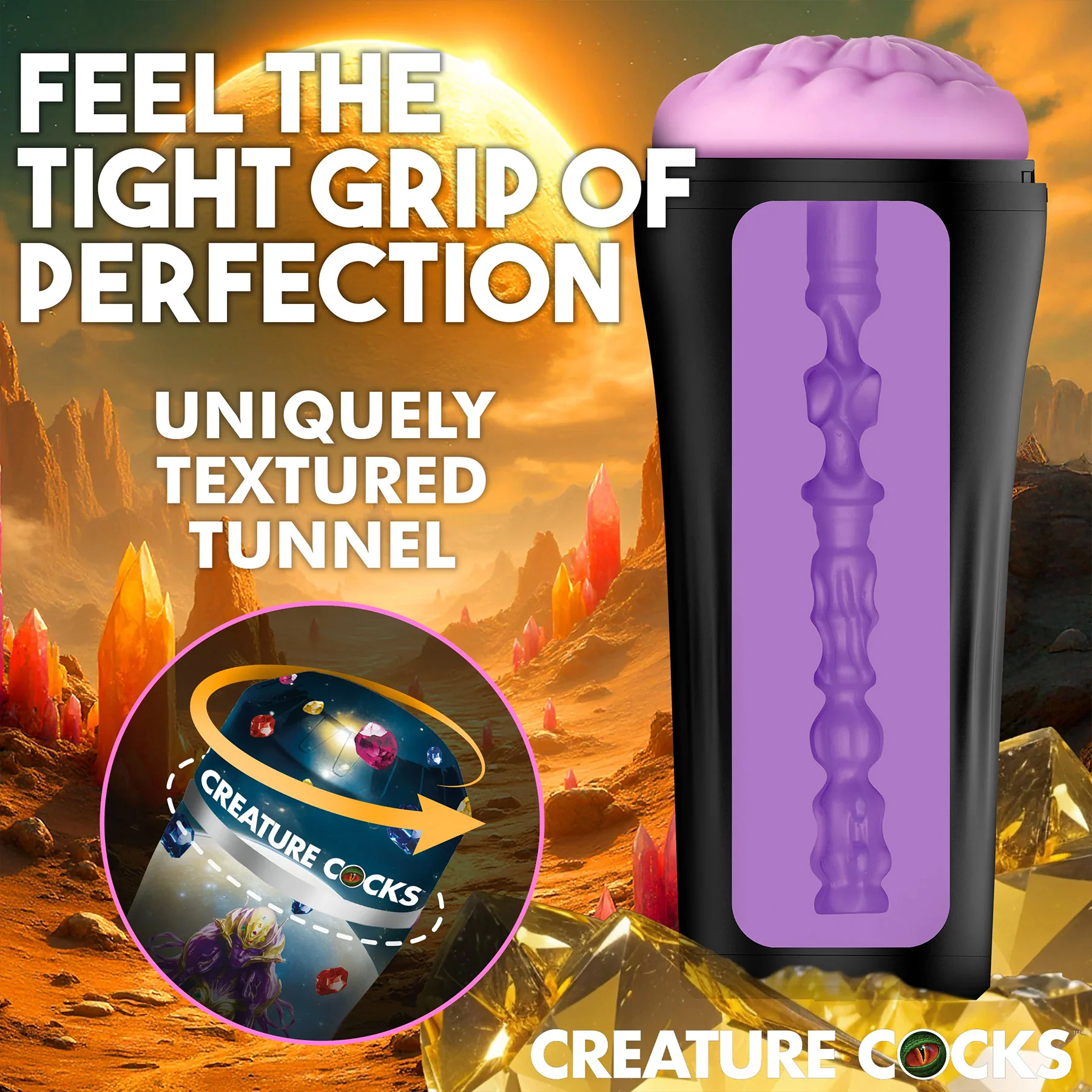Creature Cocks Thanus Ass Stroker Fantasy Penis Masturbator - Image 2