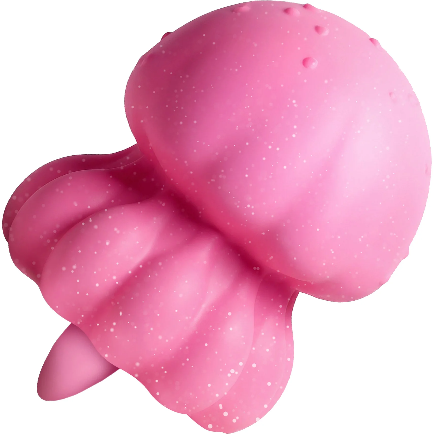 Creature Cuties Glow Jelly Licking & Vibrating Silicone Stimulator