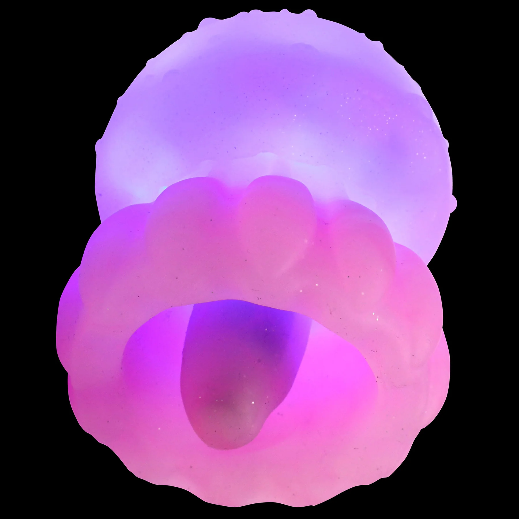 Creature Cuties Glow Jelly Licking & Vibrating Silicone Stimulator - Image 12