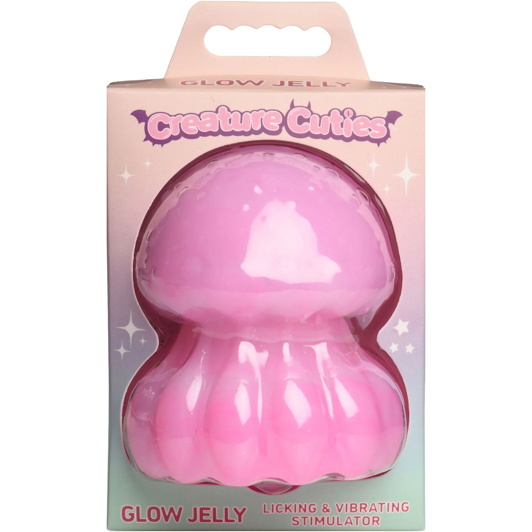 Creature Cuties Glow Jelly Licking & Vibrating Silicone Stimulator - Image 13